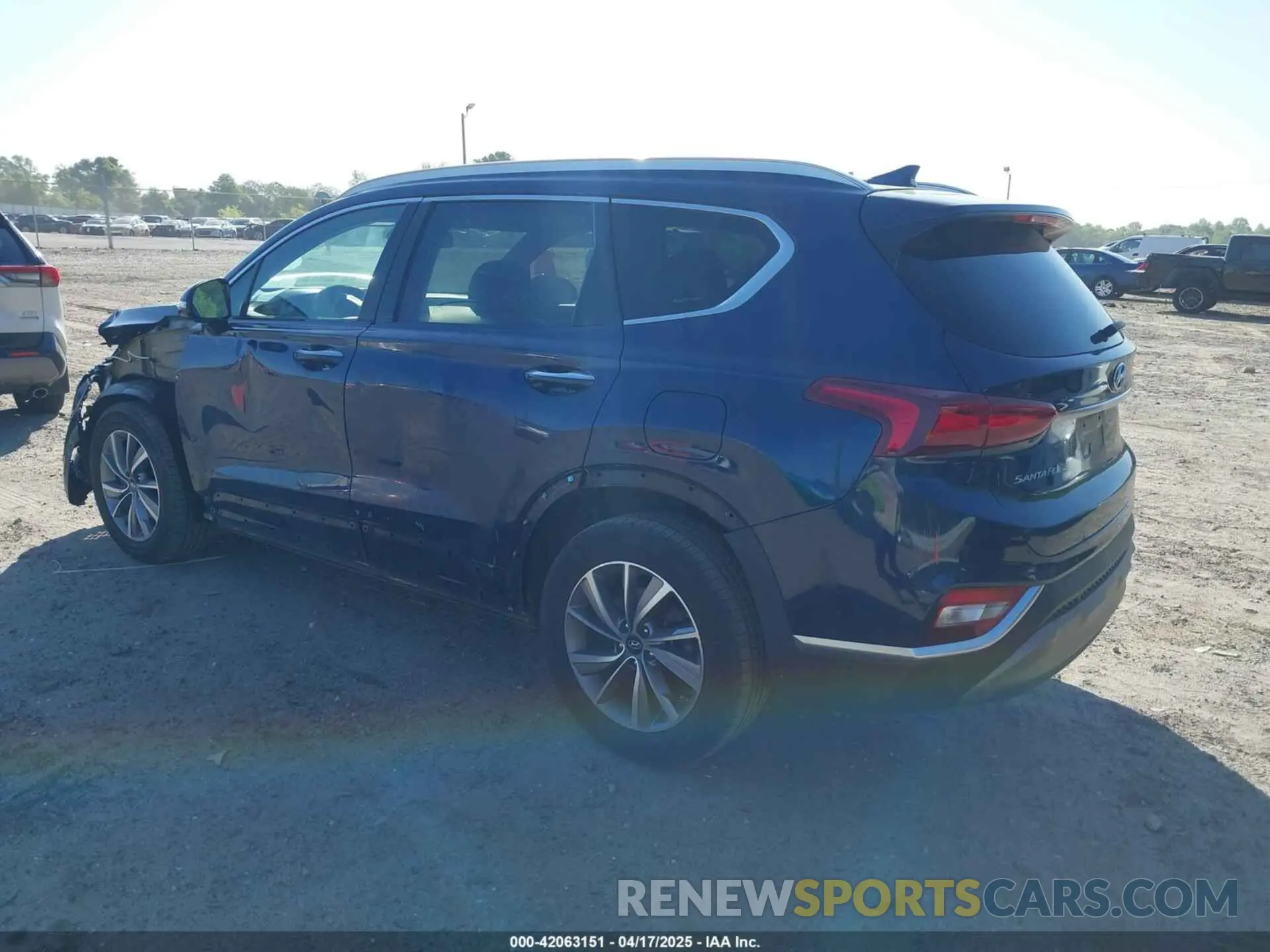 3 Фотография поврежденного автомобиля 5NMS33AD8LH295694 HYUNDAI SANTA FE 2020