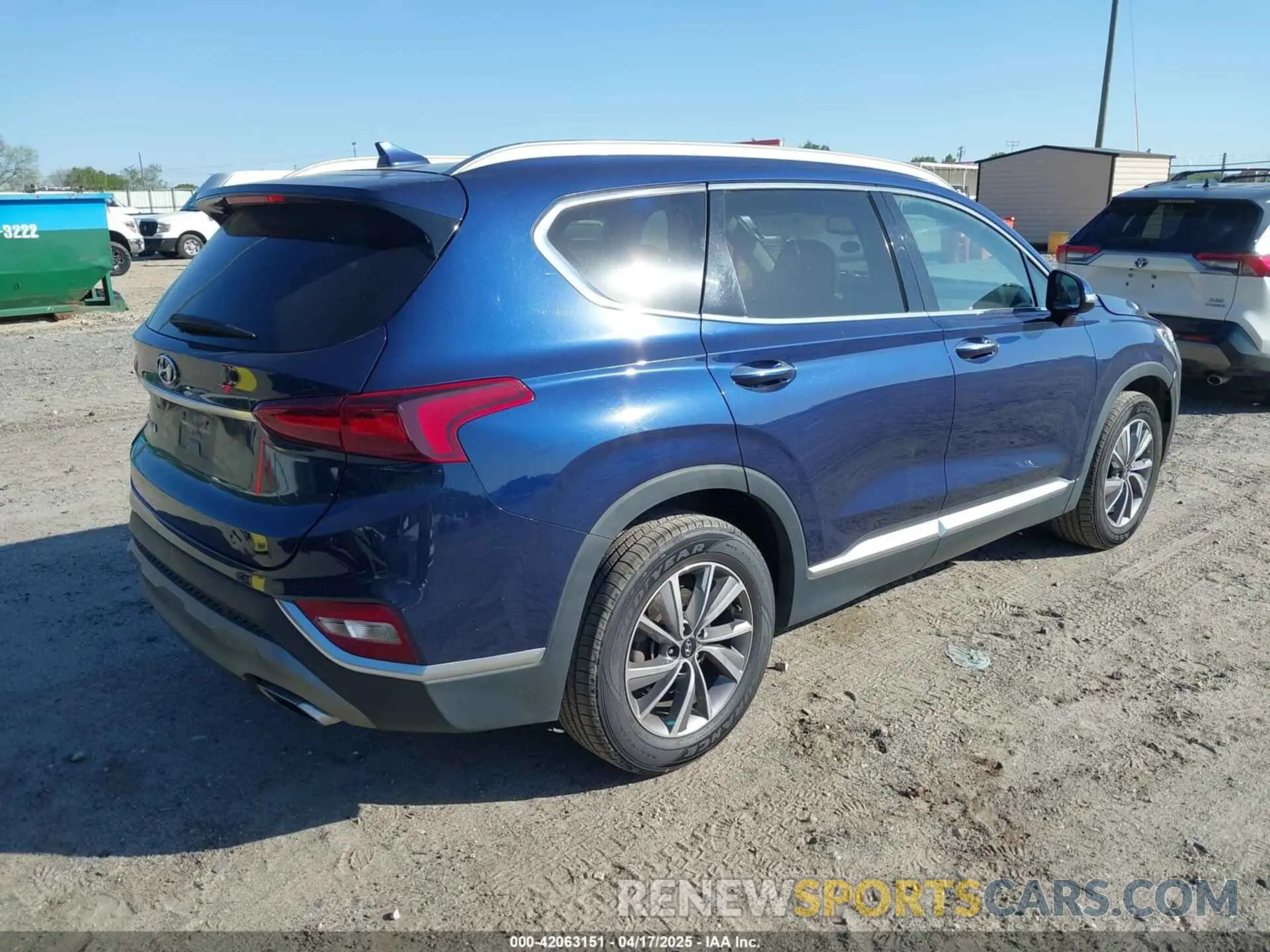 4 Фотография поврежденного автомобиля 5NMS33AD8LH295694 HYUNDAI SANTA FE 2020