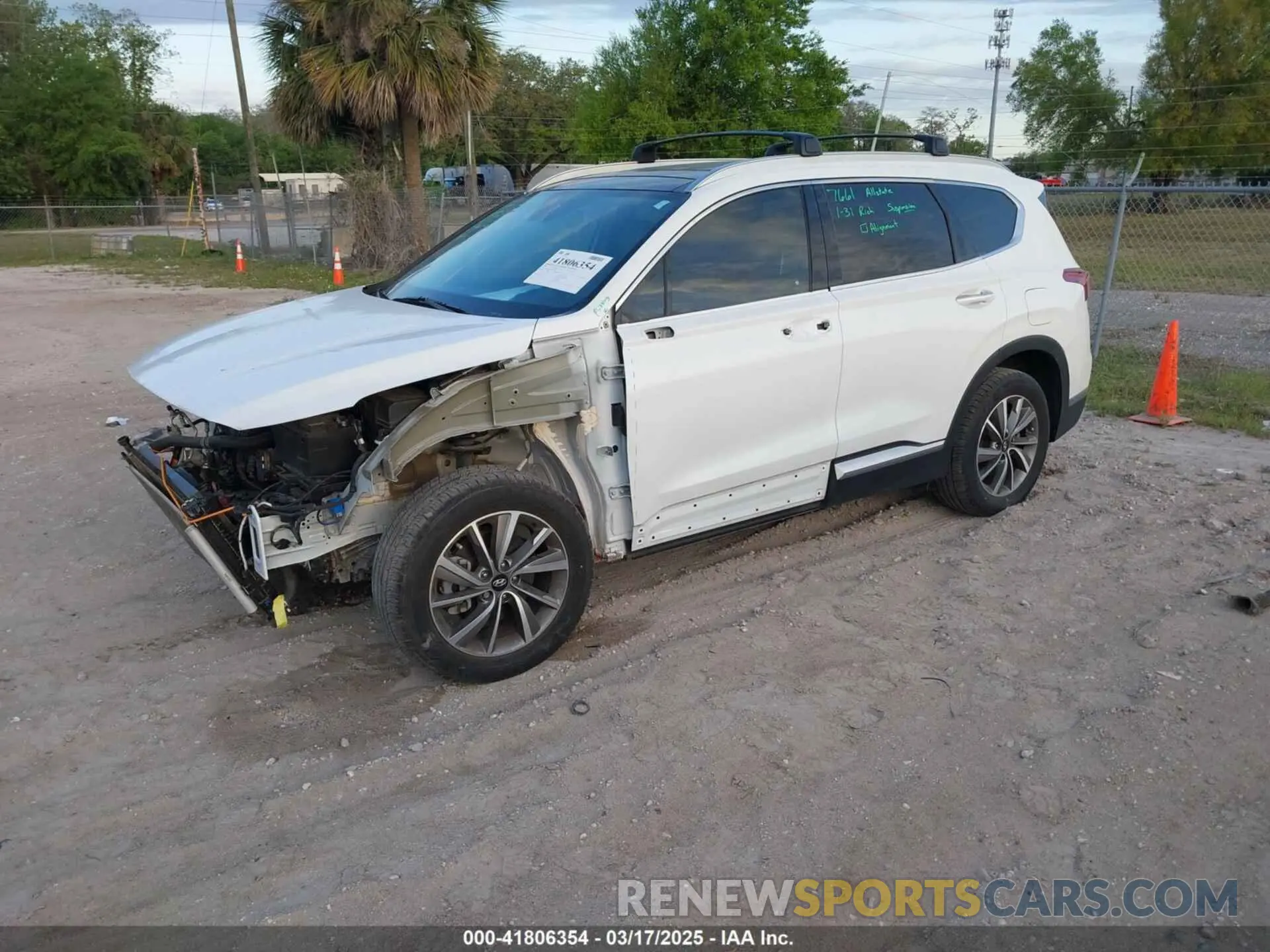2 Фотография поврежденного автомобиля 5NMS33AD8LH300490 HYUNDAI SANTA FE 2020