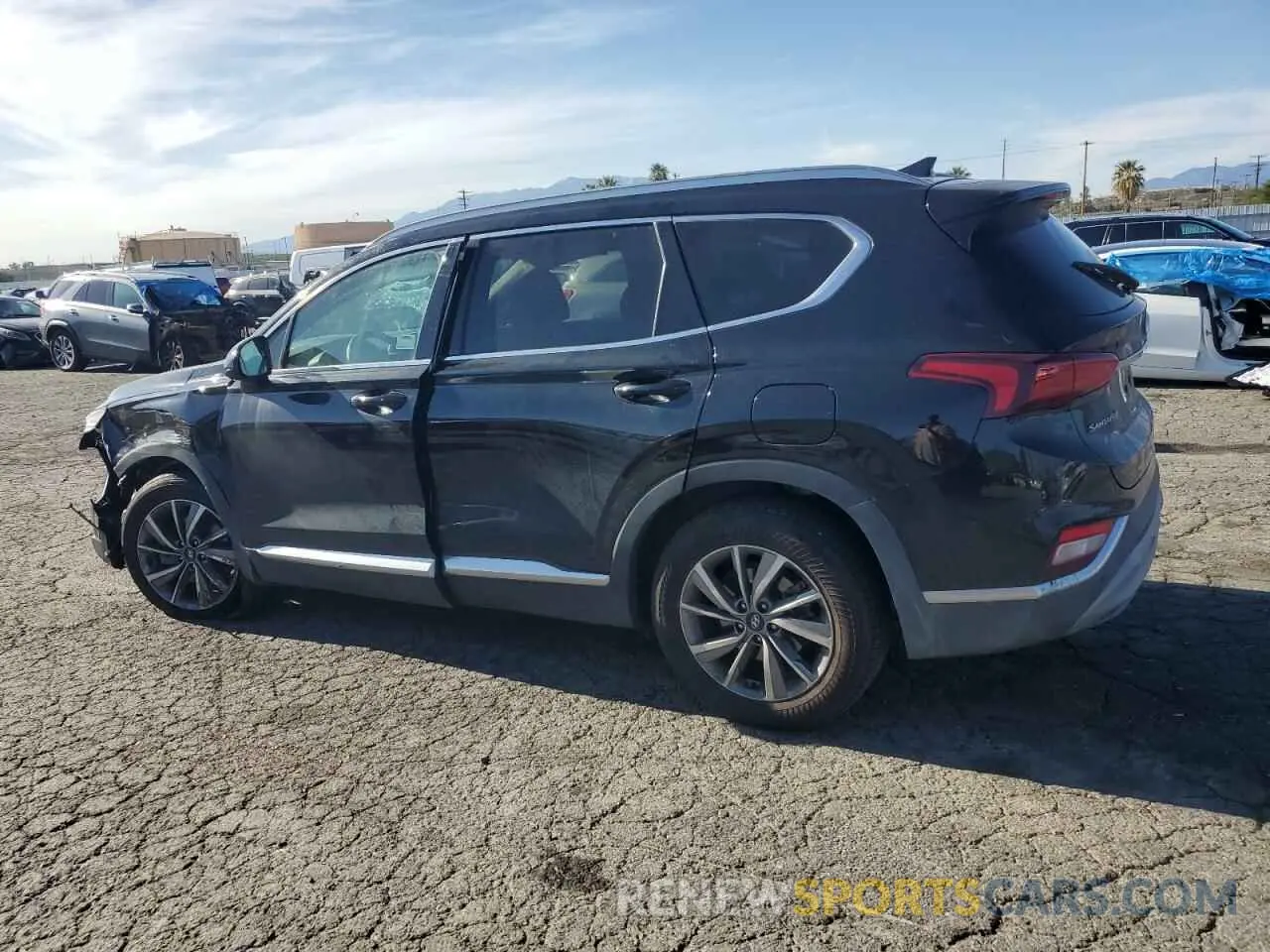 2 Фотография поврежденного автомобиля 5NMS33ADXLH165206 HYUNDAI SANTA FE 2020