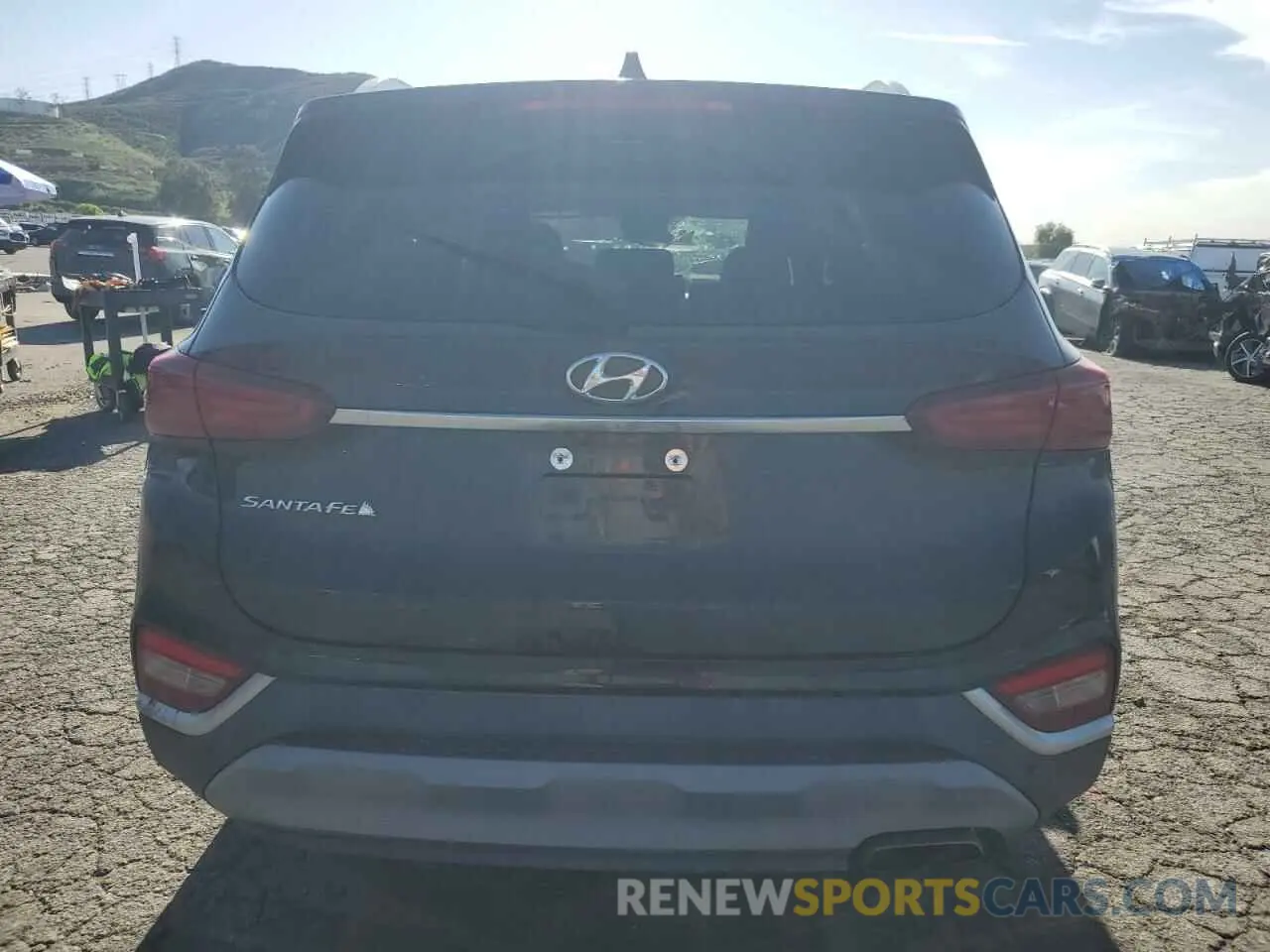 6 Фотография поврежденного автомобиля 5NMS33ADXLH165206 HYUNDAI SANTA FE 2020