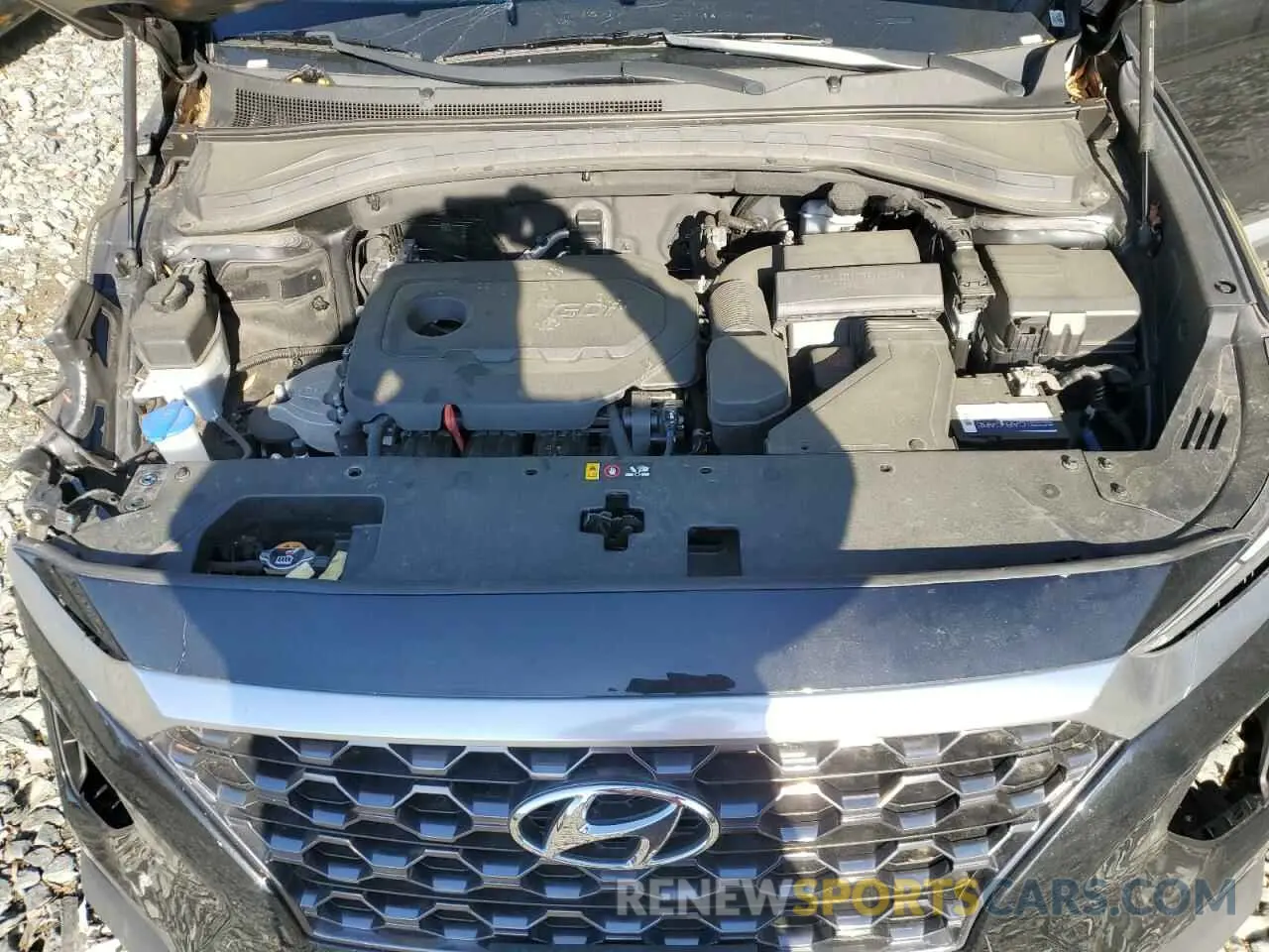 12 Photograph of a damaged car 5NMS33ADXLH203873 HYUNDAI SANTA FE 2020