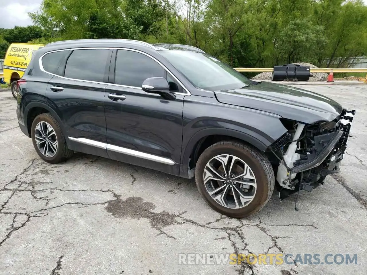 4 Photograph of a damaged car 5NMS3CAA0LH293203 HYUNDAI SANTA FE 2020