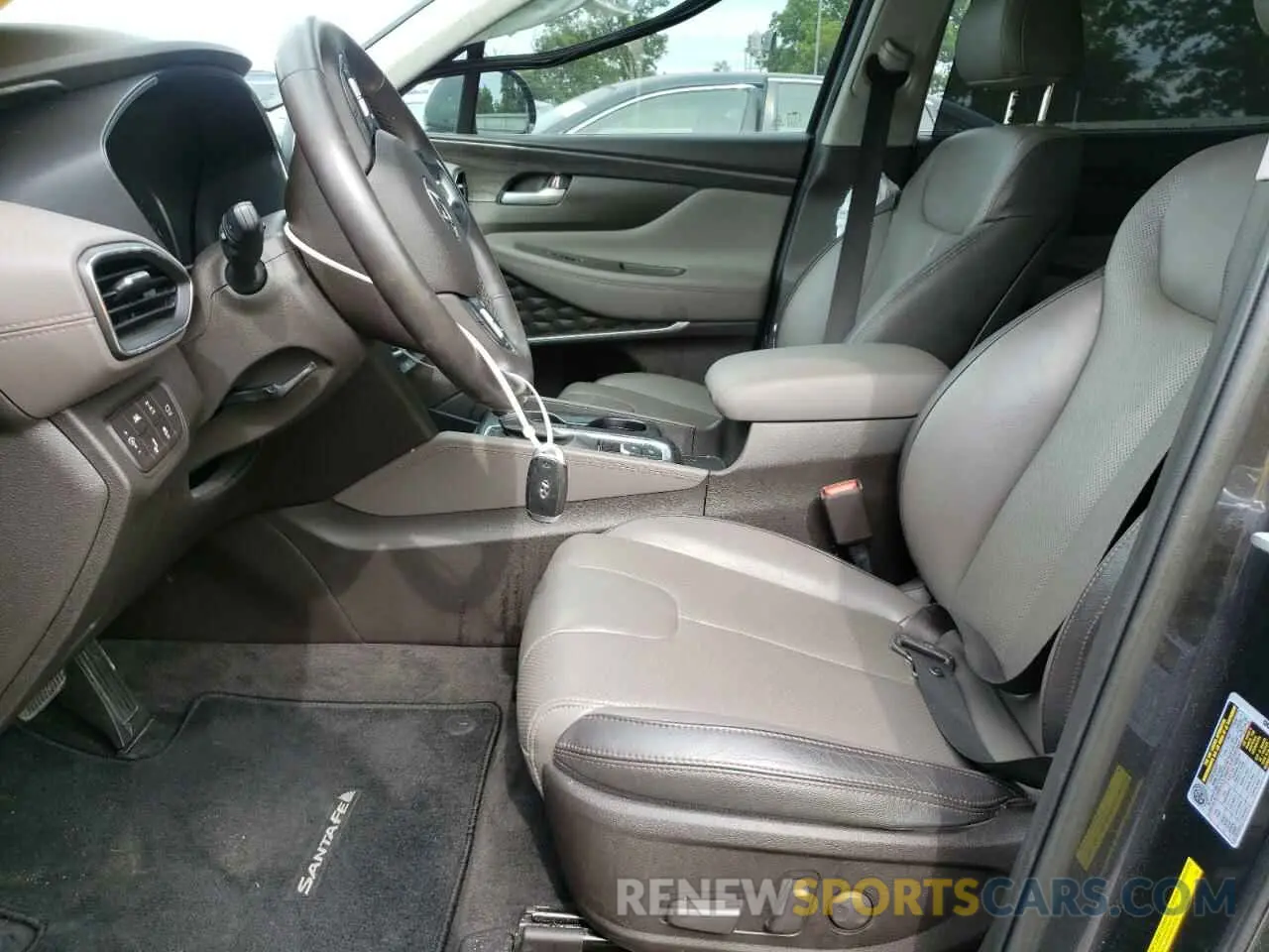 7 Photograph of a damaged car 5NMS3CAA0LH293203 HYUNDAI SANTA FE 2020