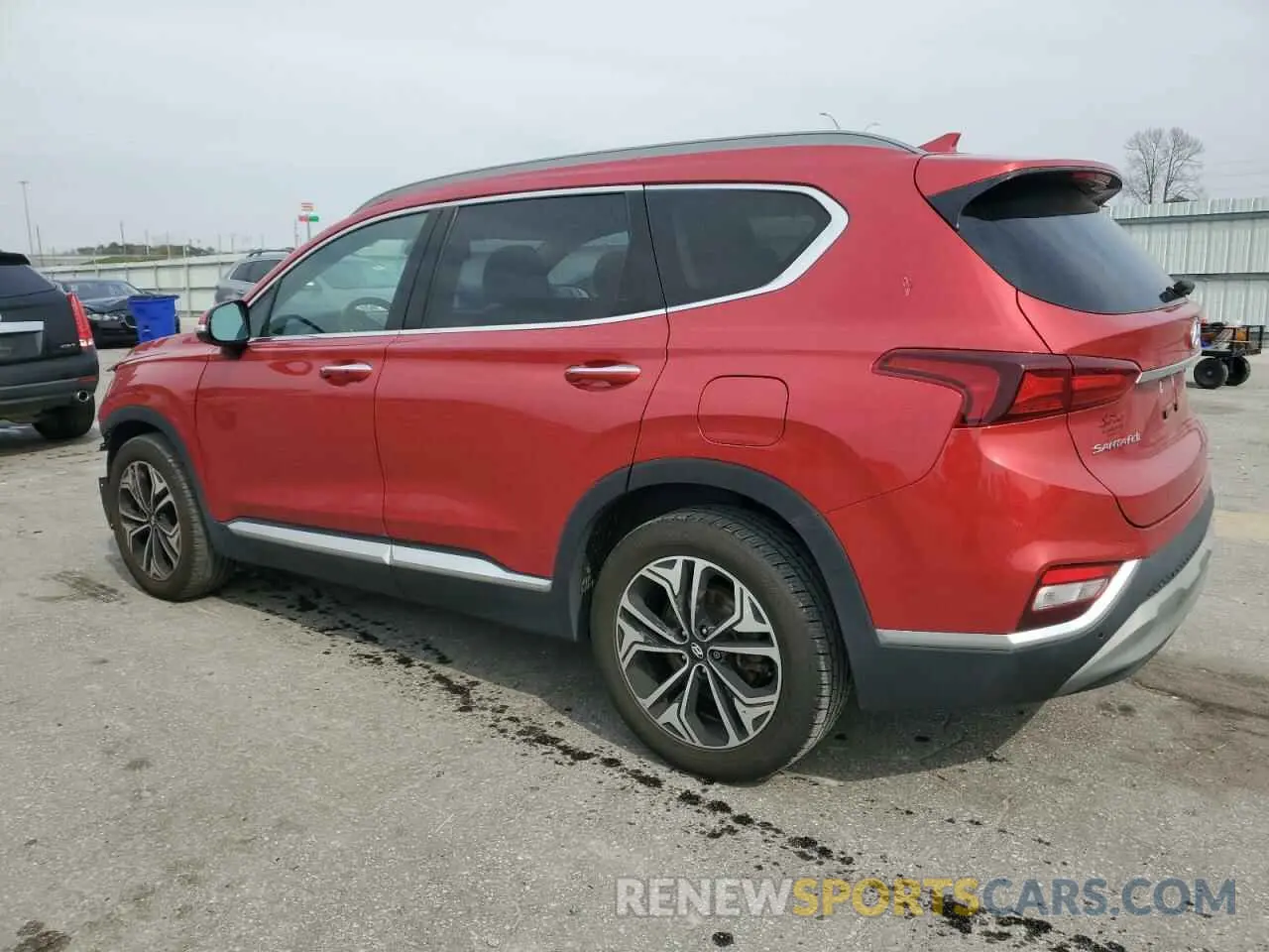 2 Photograph of a damaged car 5NMS3CAA3LH195461 HYUNDAI SANTA FE 2020