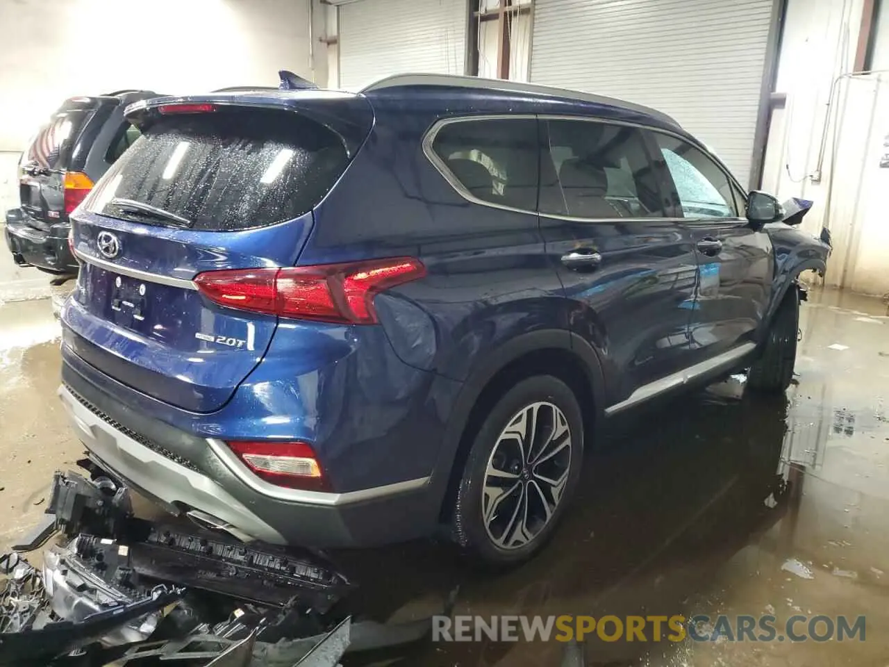 3 Photograph of a damaged car 5NMS3CAA6LH207246 HYUNDAI SANTA FE 2020