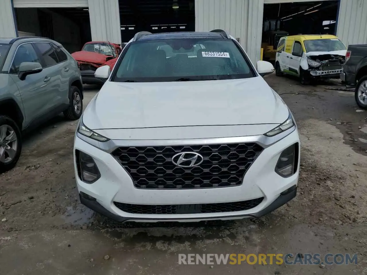 5 Photograph of a damaged car 5NMS3CAA8LH160804 HYUNDAI SANTA FE 2020