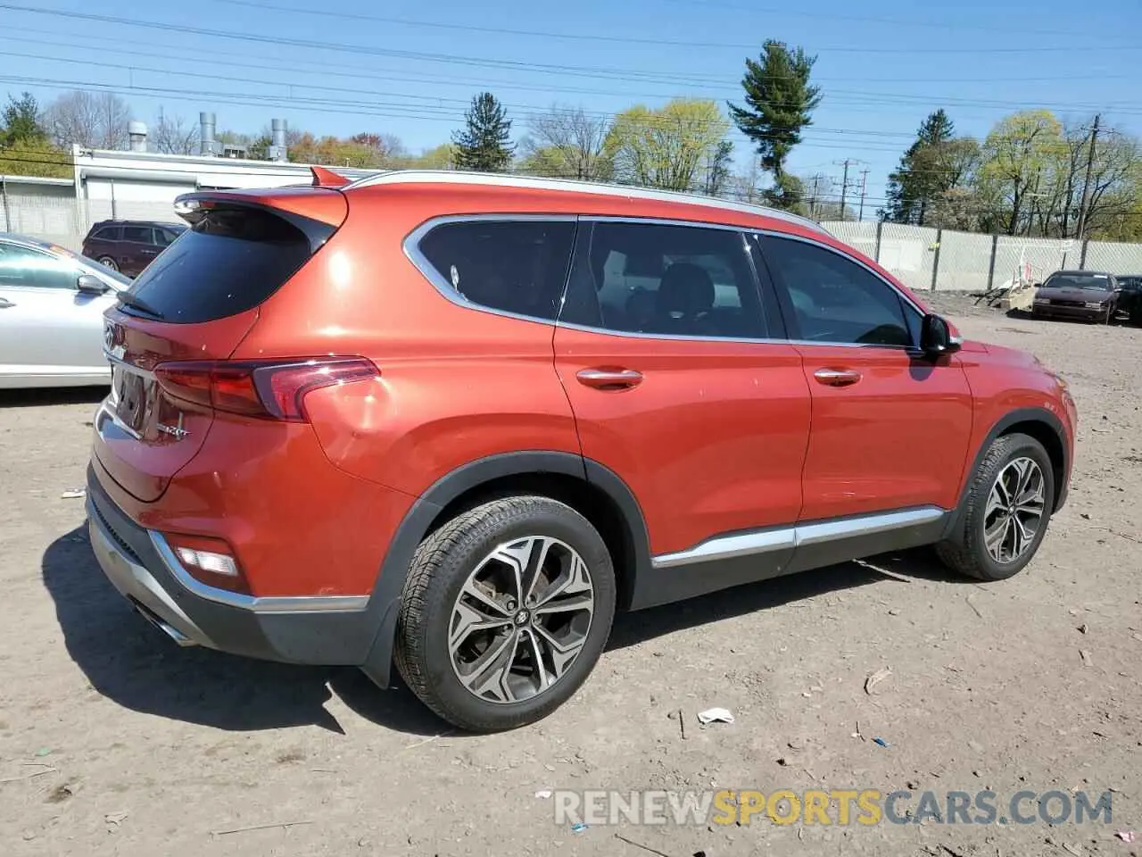 3 Photograph of a damaged car 5NMS3CAAXLH186434 HYUNDAI SANTA FE 2020