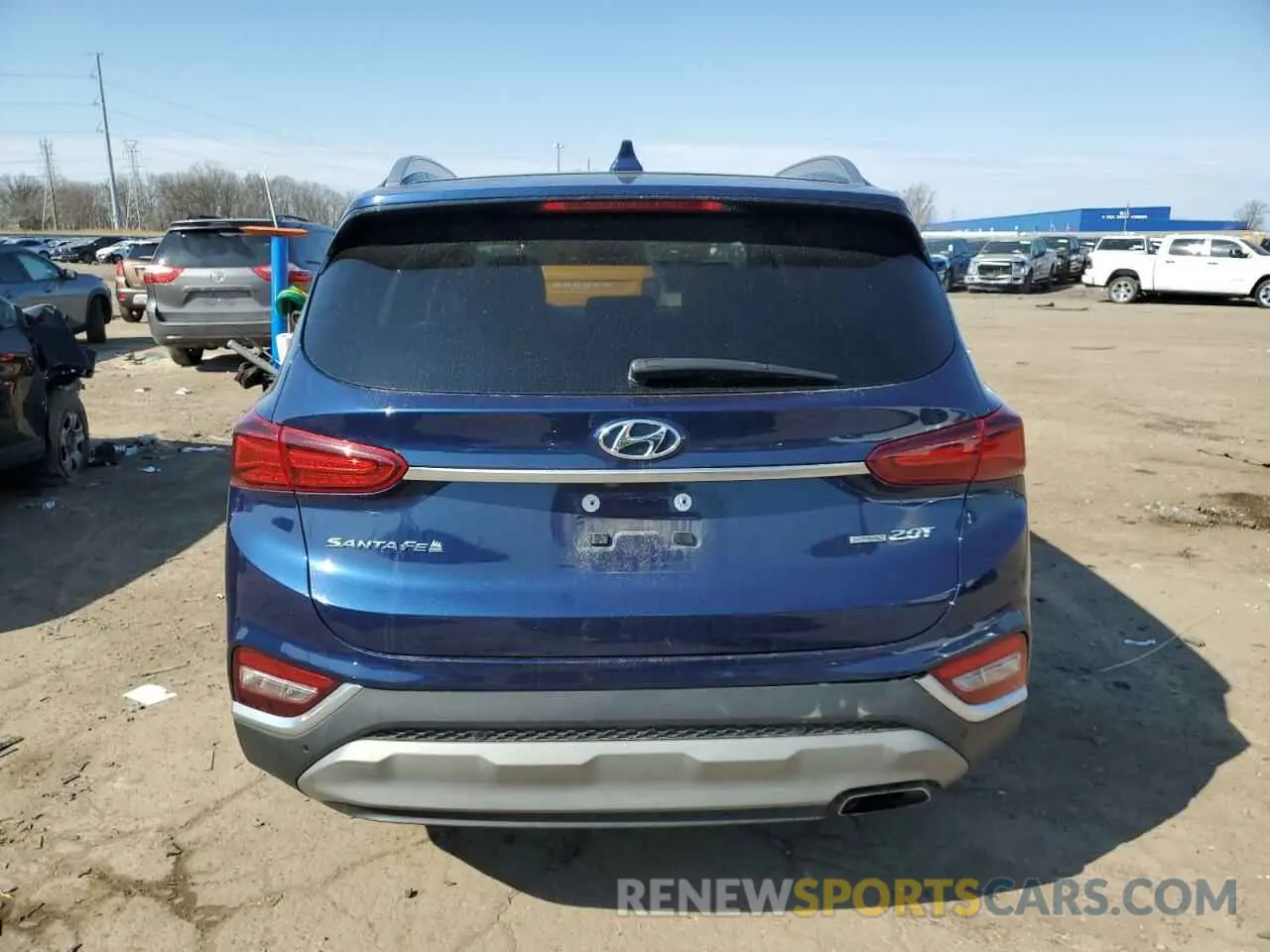 6 Photograph of a damaged car 5NMS3CAAXLH231226 HYUNDAI SANTA FE 2020
