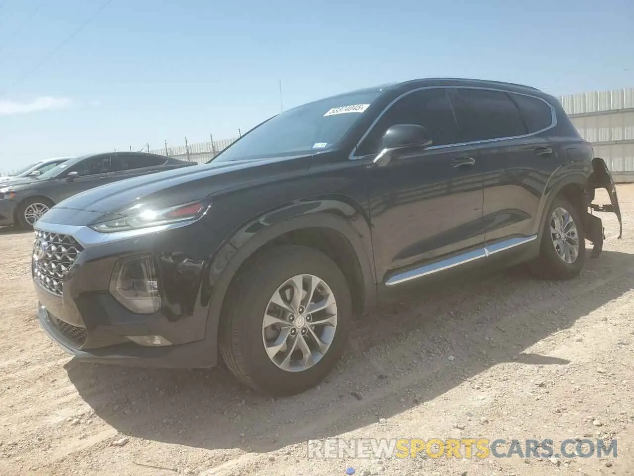 1 Photograph of a damaged car 5NMS3CAD0LH189417 HYUNDAI SANTA FE 2020