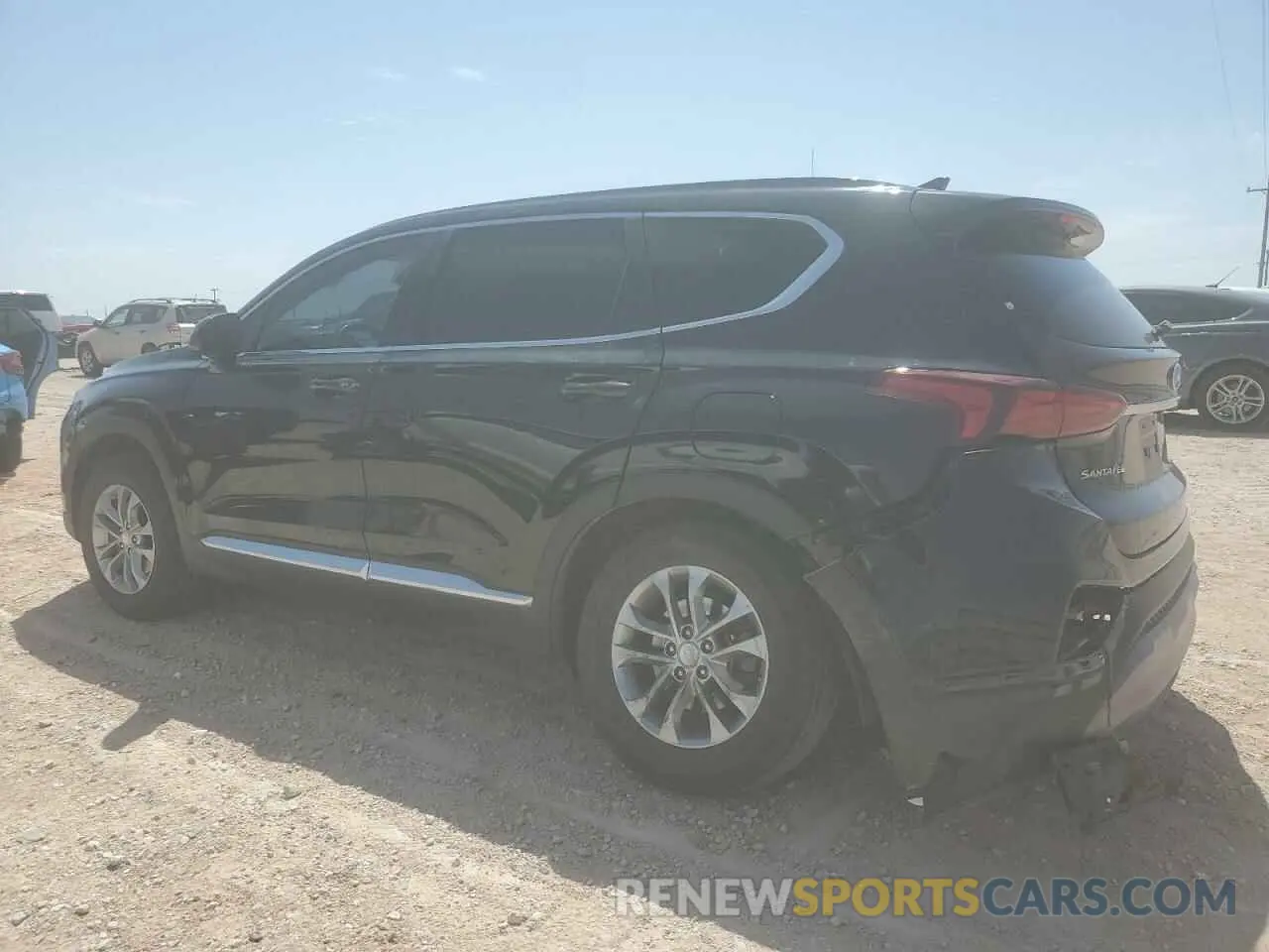 2 Photograph of a damaged car 5NMS3CAD0LH189417 HYUNDAI SANTA FE 2020