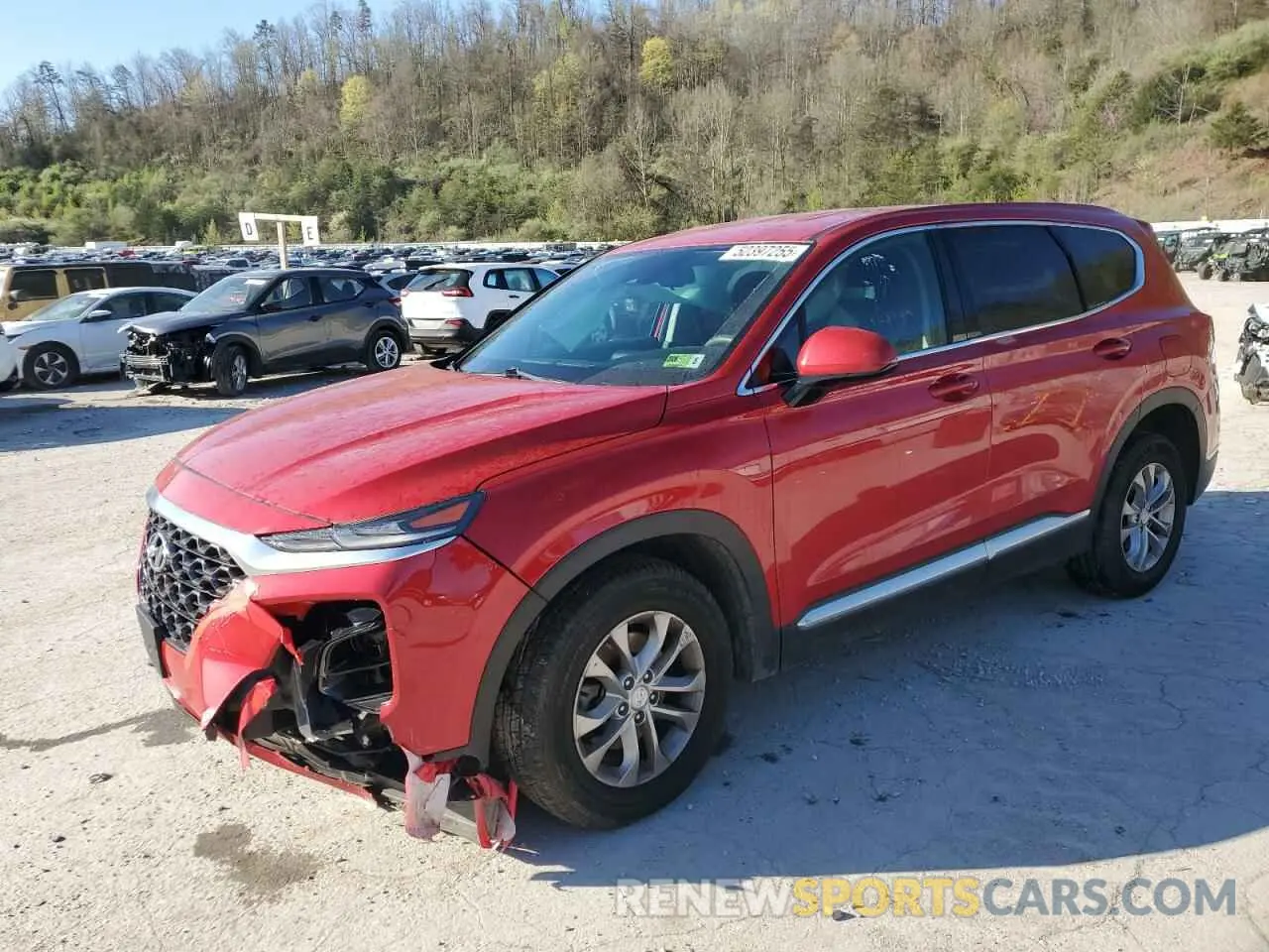 1 Фотография поврежденного автомобиля 5NMS3CAD0LH231987 HYUNDAI SANTA FE 2020