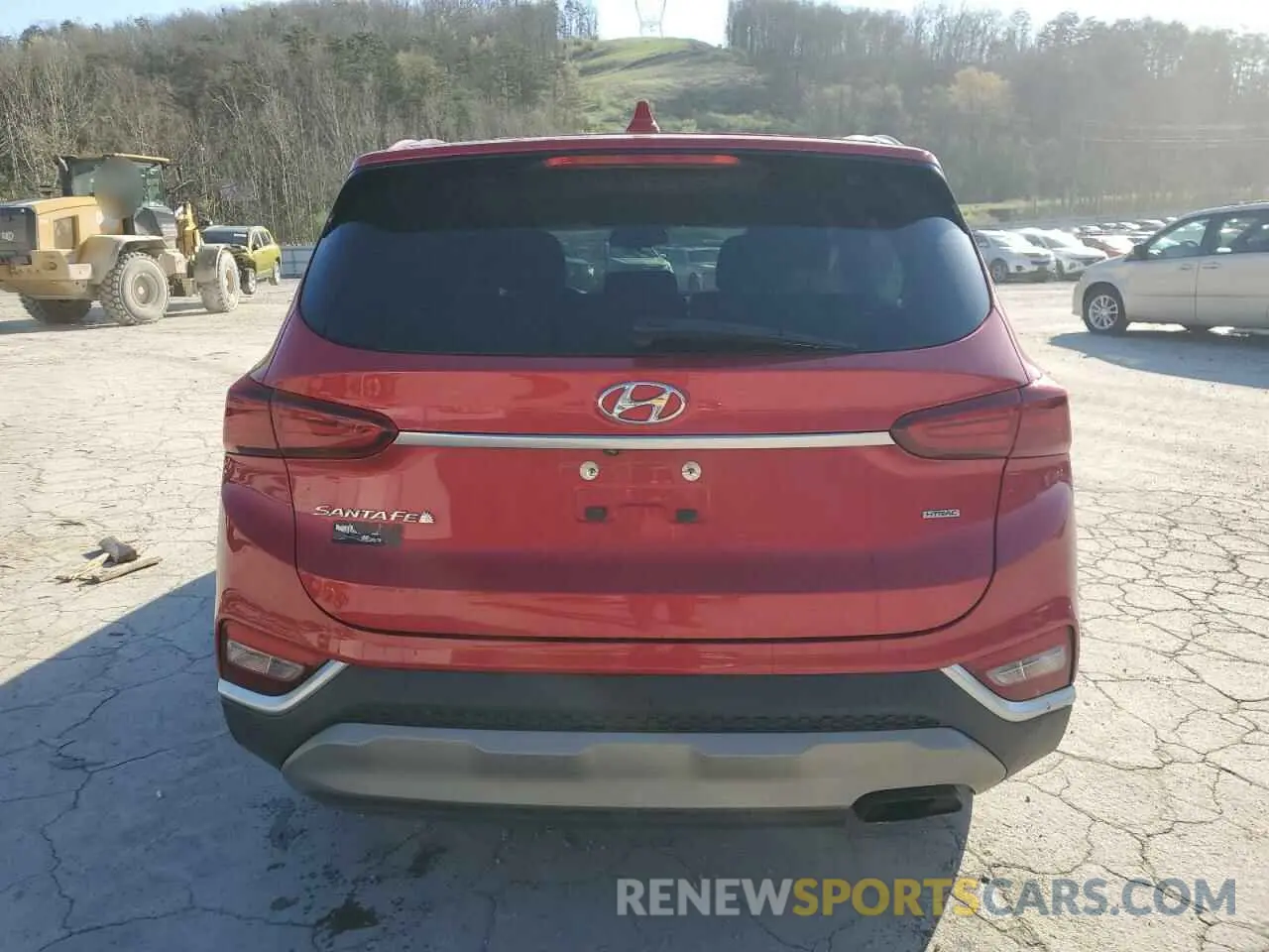 6 Фотография поврежденного автомобиля 5NMS3CAD0LH231987 HYUNDAI SANTA FE 2020
