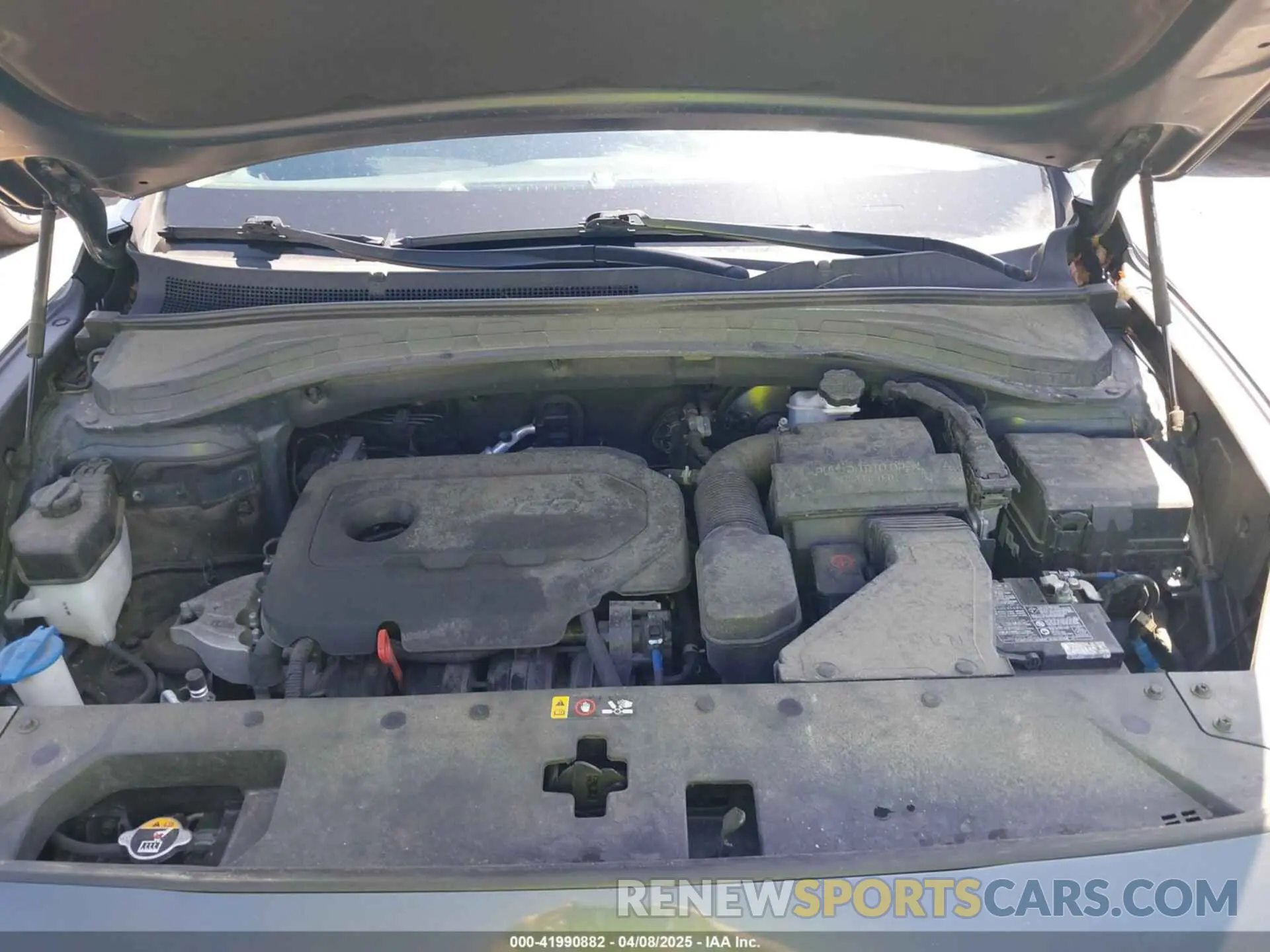 10 Photograph of a damaged car 5NMS3CAD0LH262785 HYUNDAI SANTA FE 2020