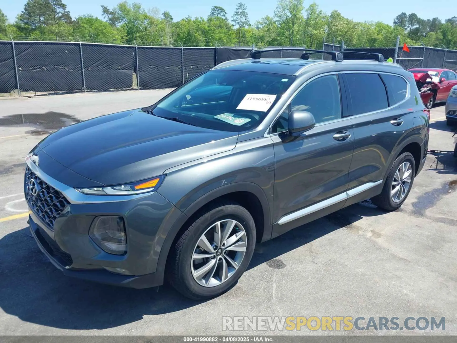 2 Photograph of a damaged car 5NMS3CAD0LH262785 HYUNDAI SANTA FE 2020