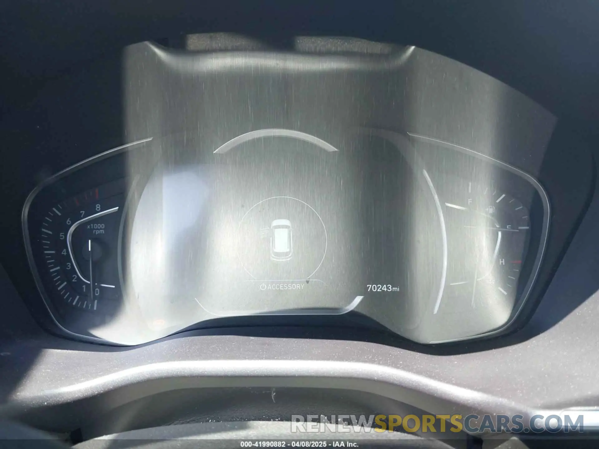 7 Photograph of a damaged car 5NMS3CAD0LH262785 HYUNDAI SANTA FE 2020