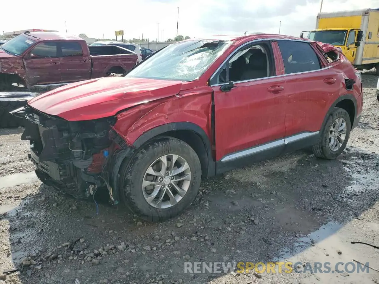 1 Фотография поврежденного автомобиля 5NMS3CAD0LH296578 HYUNDAI SANTA FE 2020