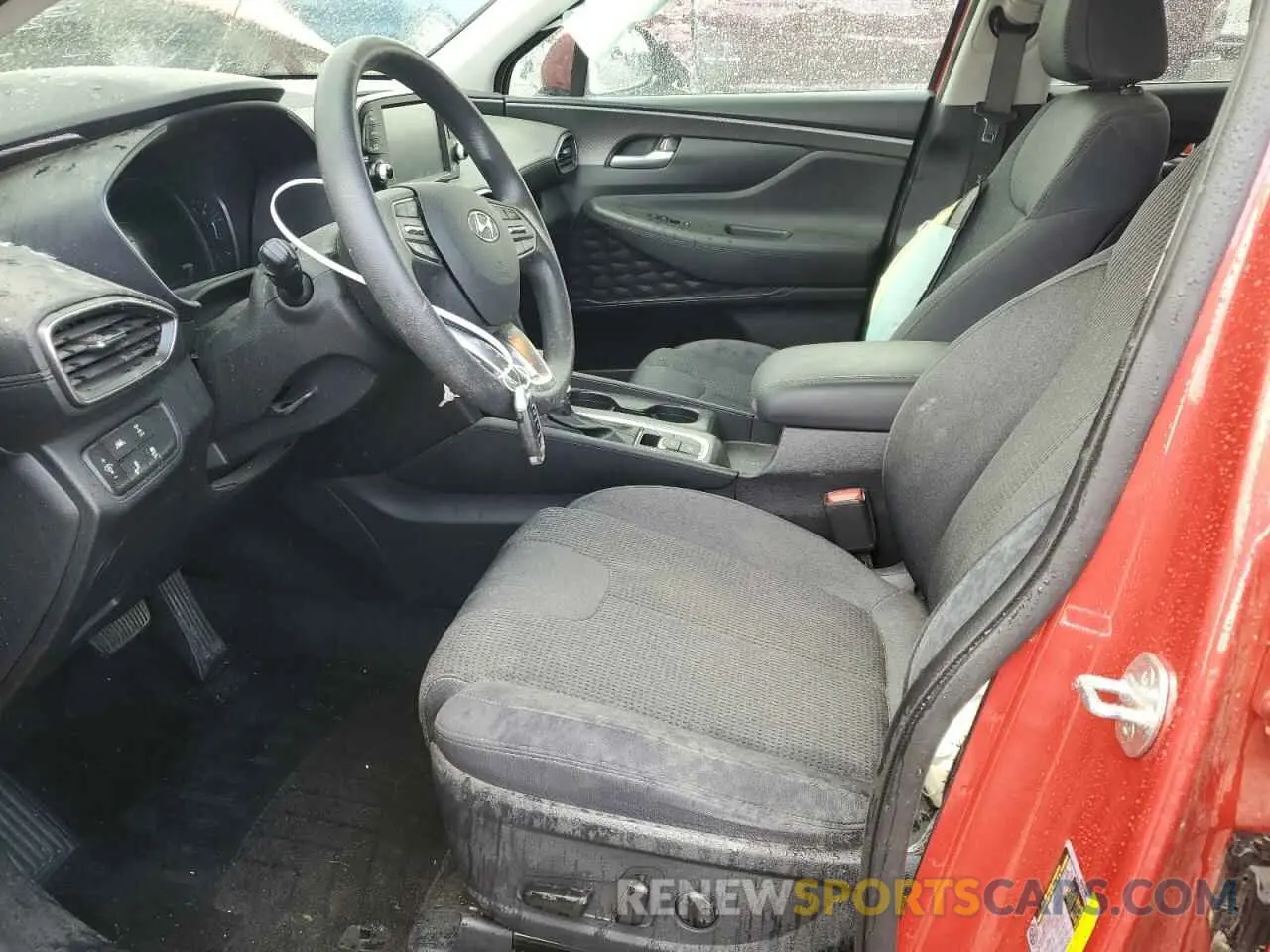 7 Фотография поврежденного автомобиля 5NMS3CAD0LH296578 HYUNDAI SANTA FE 2020