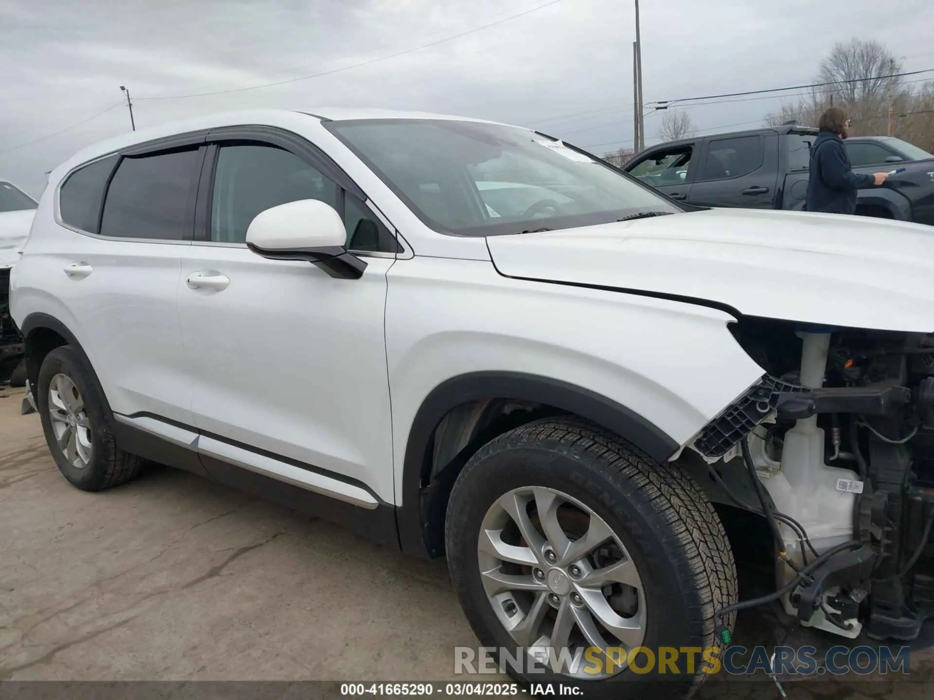 14 Photograph of a damaged car 5NMS3CAD1LH162128 HYUNDAI SANTA FE 2020