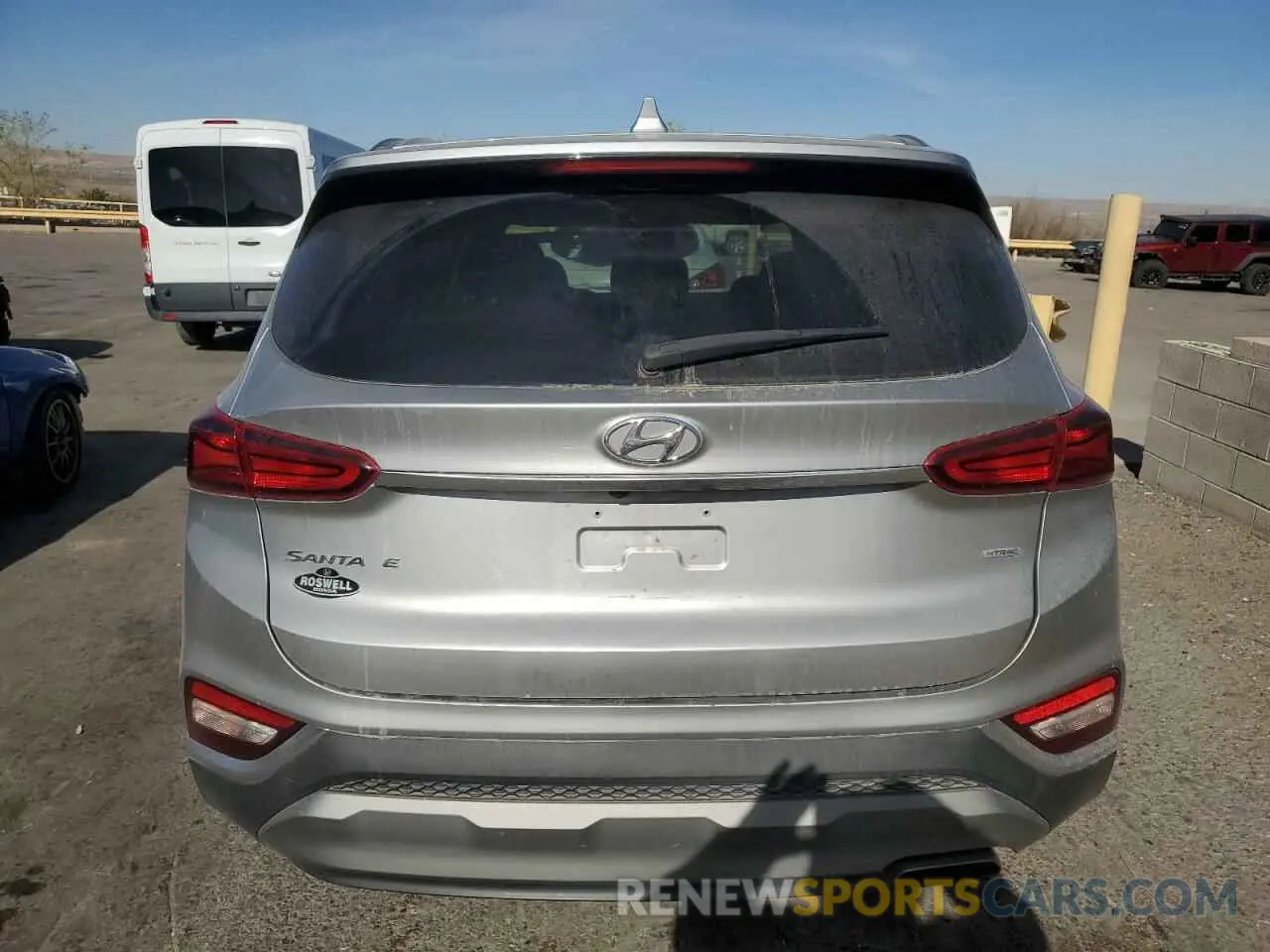6 Фотография поврежденного автомобиля 5NMS3CAD1LH222201 HYUNDAI SANTA FE 2020