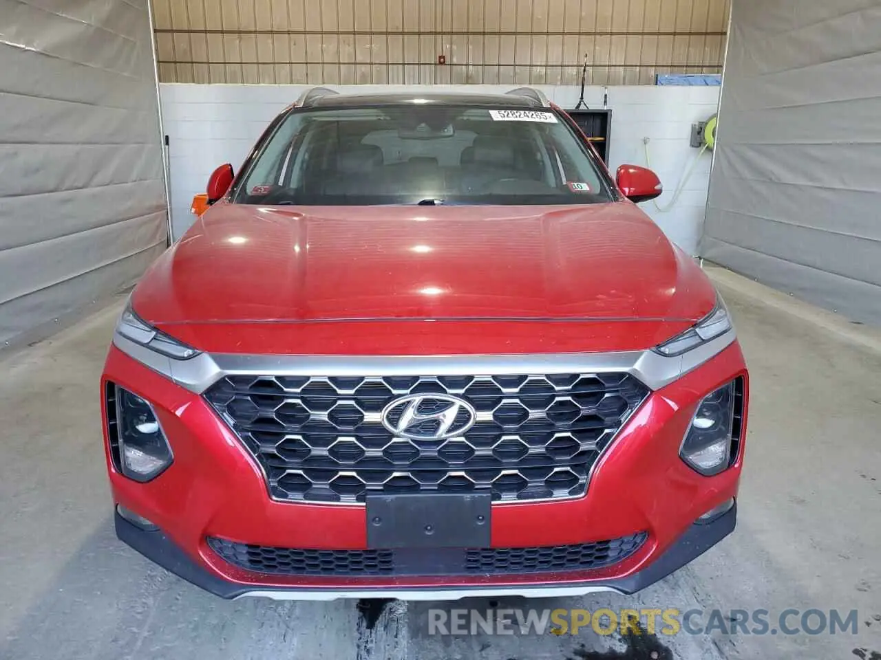 5 Photograph of a damaged car 5NMS3CAD1LH261337 HYUNDAI SANTA FE 2020