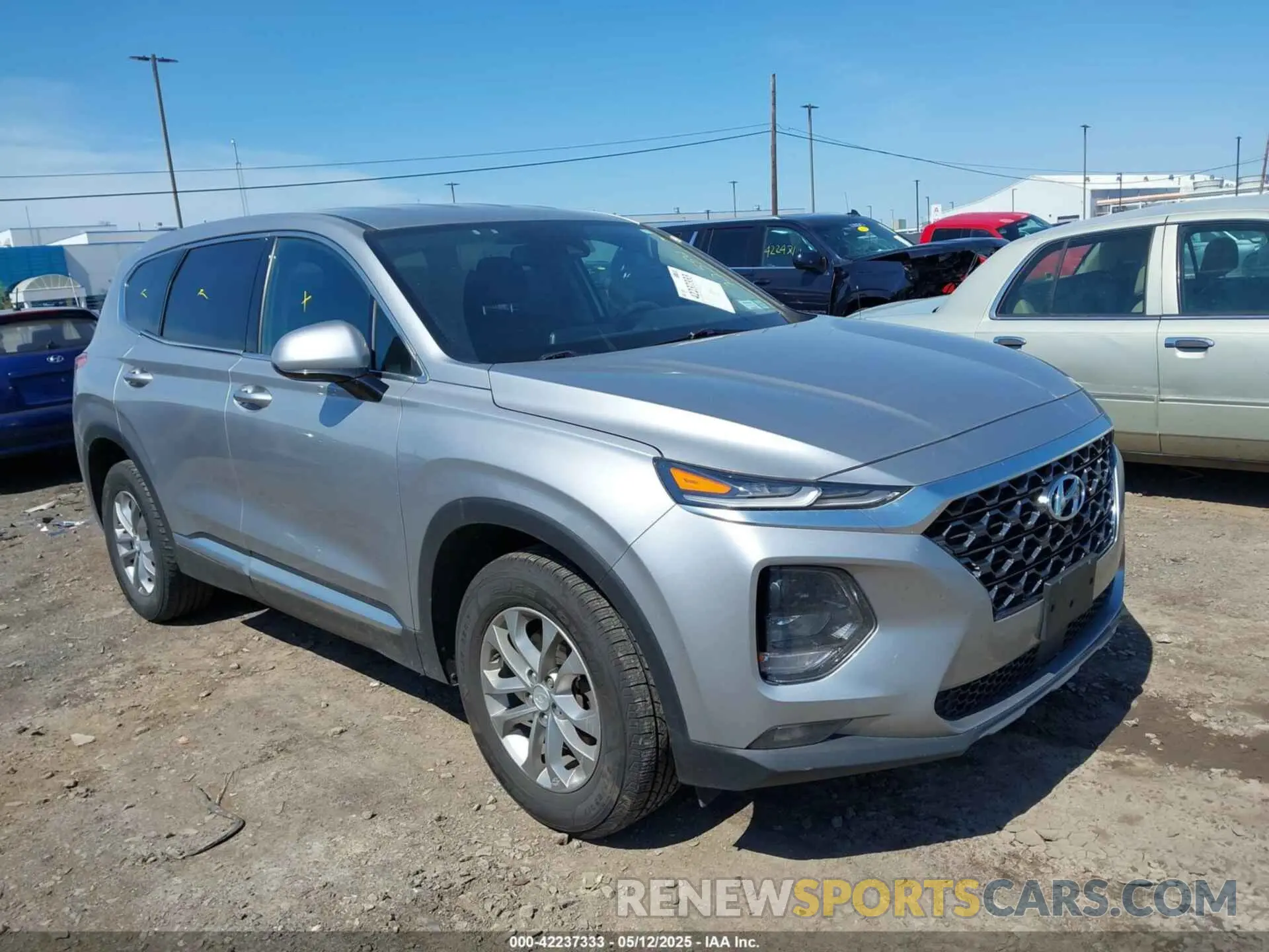1 Photograph of a damaged car 5NMS3CAD1LH291969 HYUNDAI SANTA FE 2020