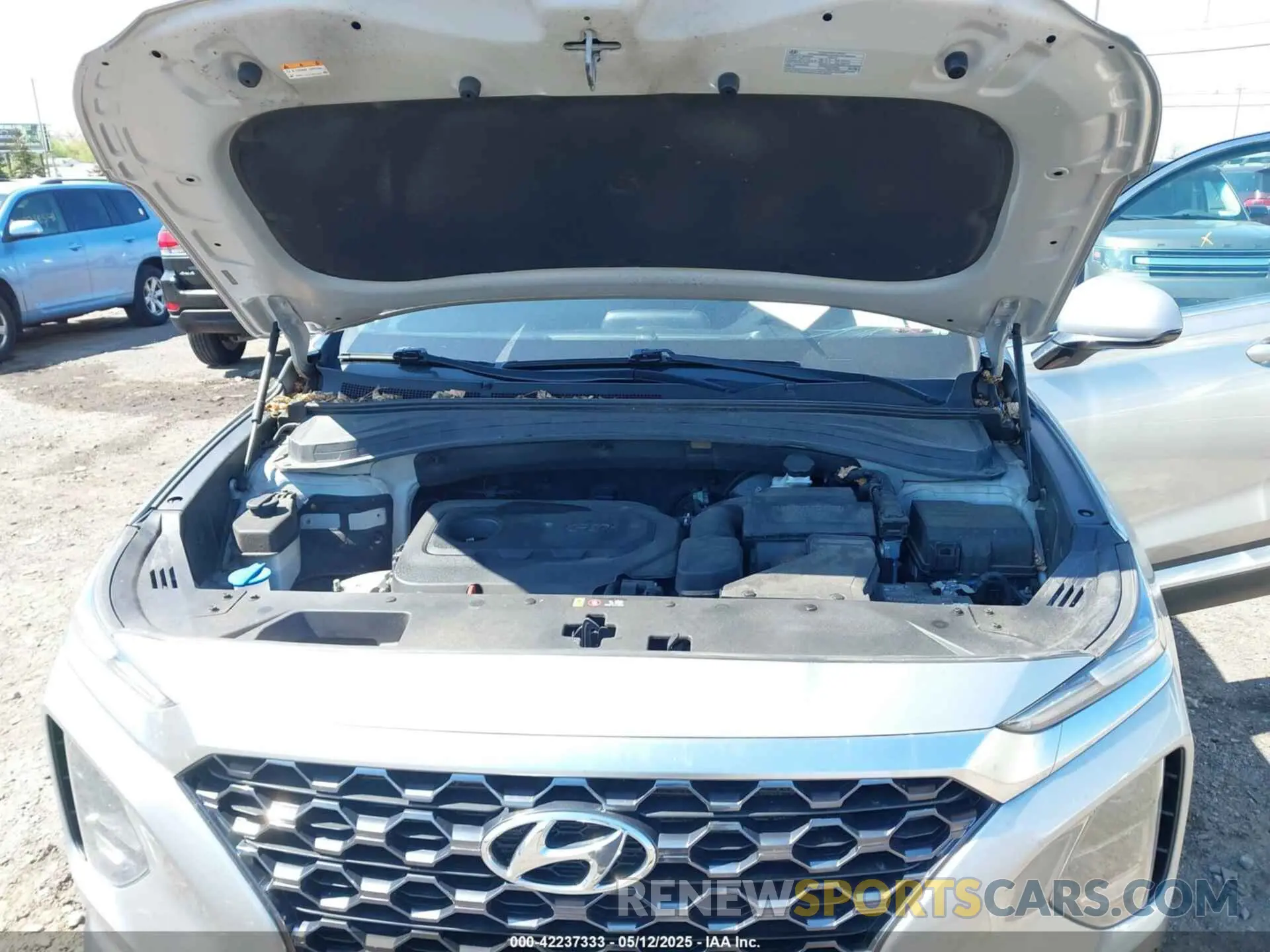 10 Photograph of a damaged car 5NMS3CAD1LH291969 HYUNDAI SANTA FE 2020