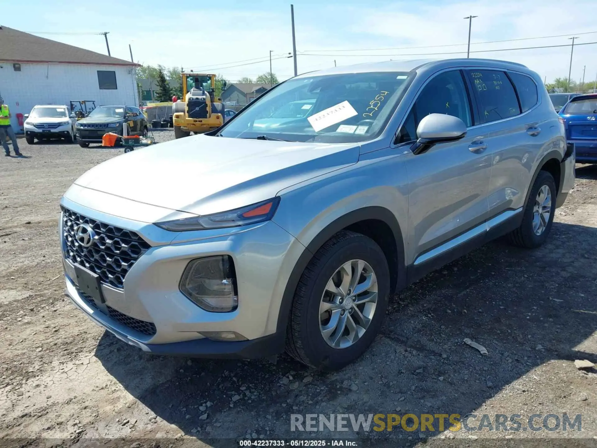 2 Photograph of a damaged car 5NMS3CAD1LH291969 HYUNDAI SANTA FE 2020
