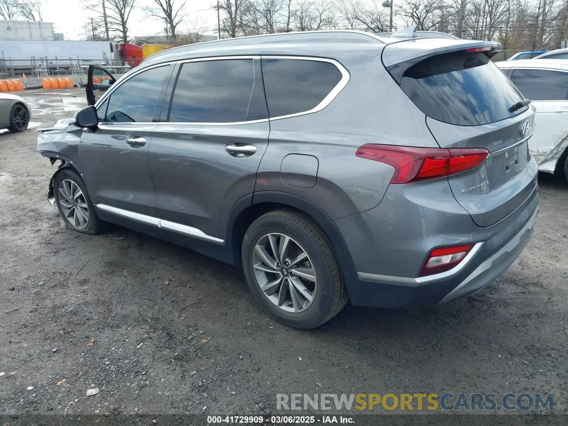 3 Фотография поврежденного автомобиля 5NMS3CAD2LH163997 HYUNDAI SANTA FE 2020