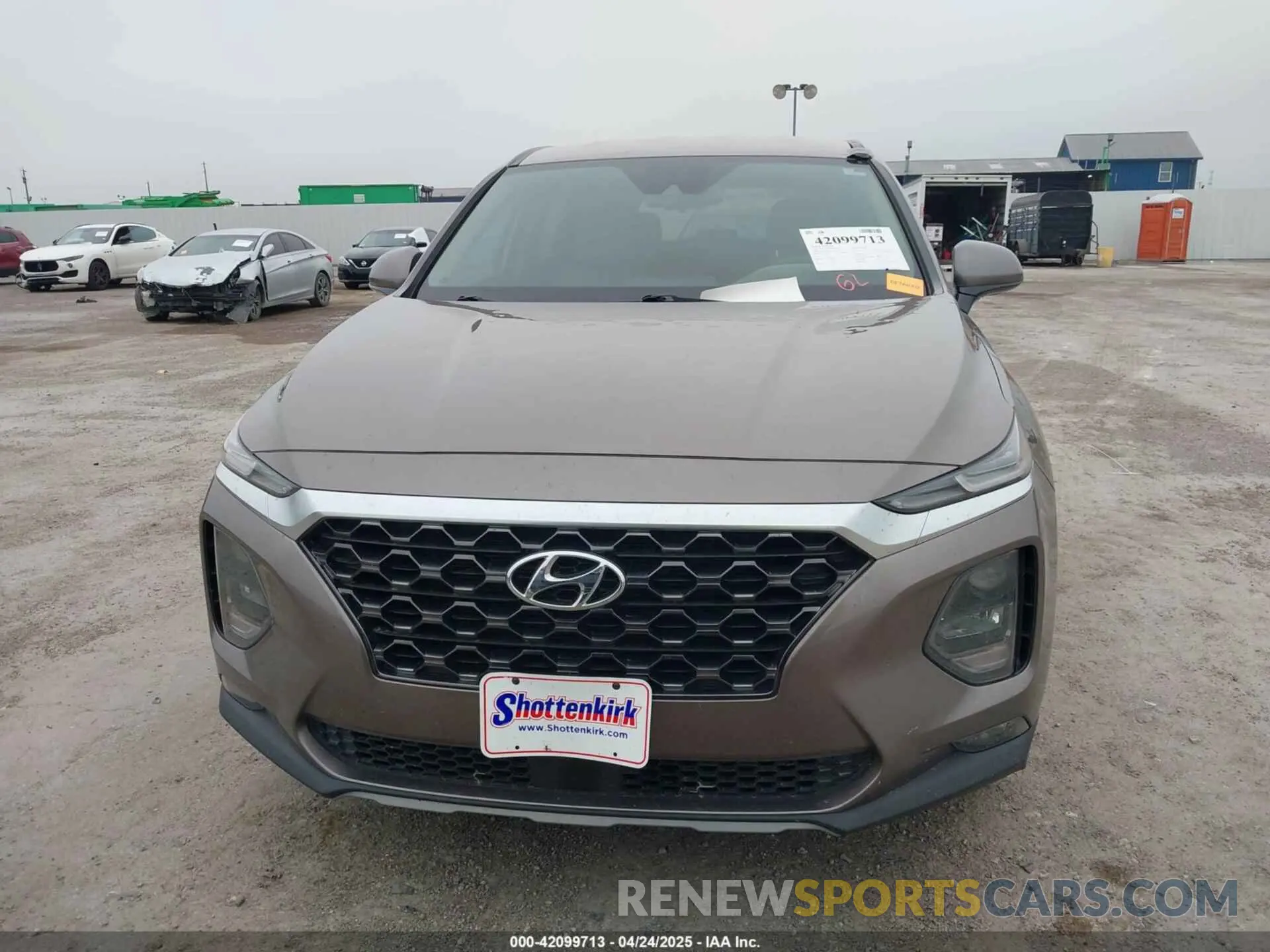 12 Фотография поврежденного автомобиля 5NMS3CAD2LH164373 HYUNDAI SANTA FE 2020