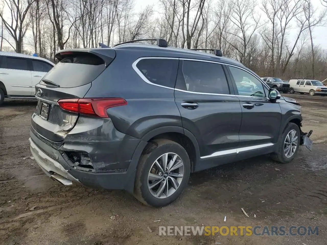 3 Photograph of a damaged car 5NMS3CAD2LH214835 HYUNDAI SANTA FE 2020