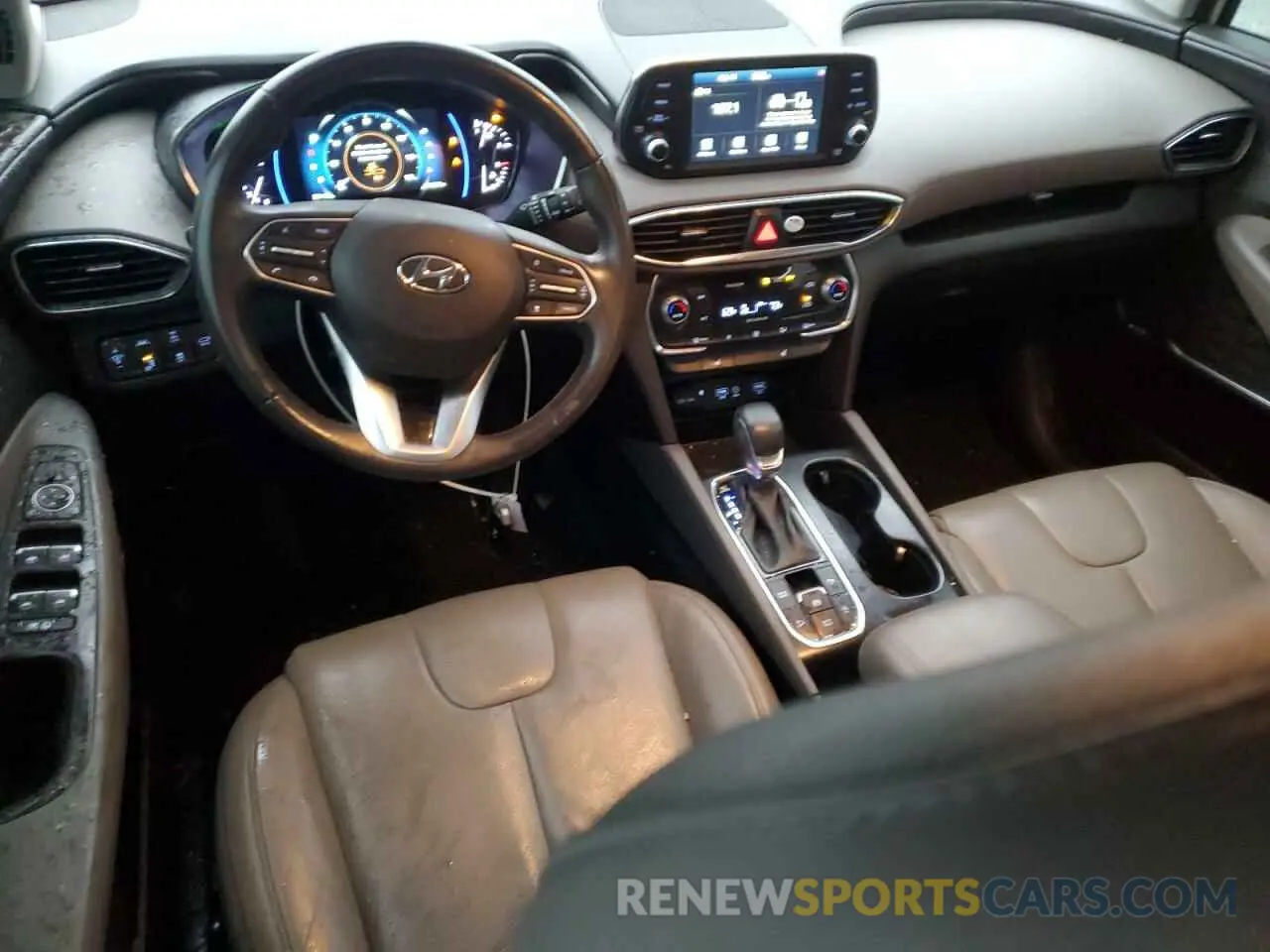 8 Photograph of a damaged car 5NMS3CAD2LH251853 HYUNDAI SANTA FE 2020
