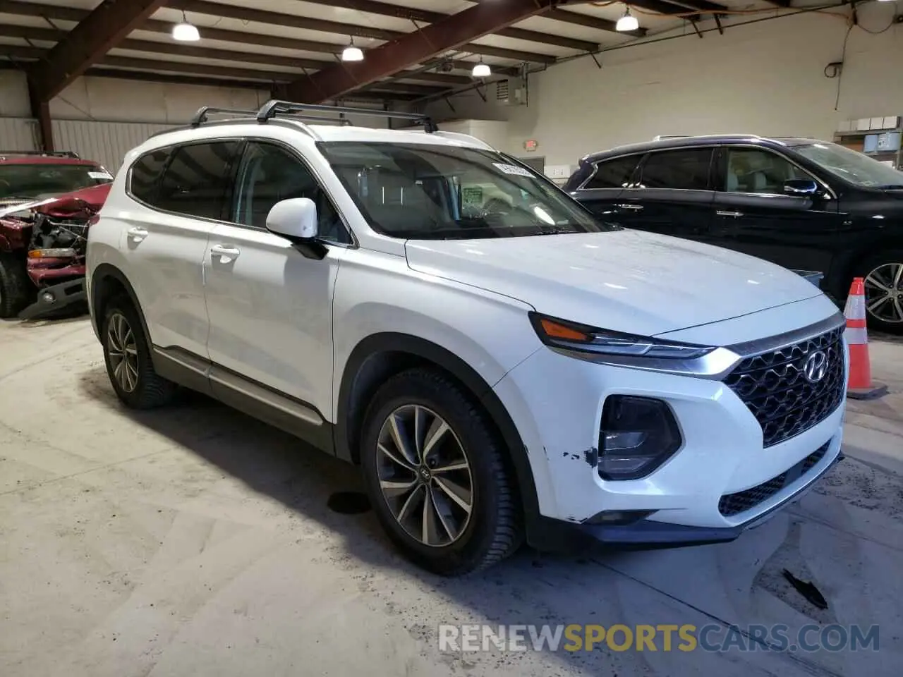4 Photograph of a damaged car 5NMS3CAD2LH300288 HYUNDAI SANTA FE 2020