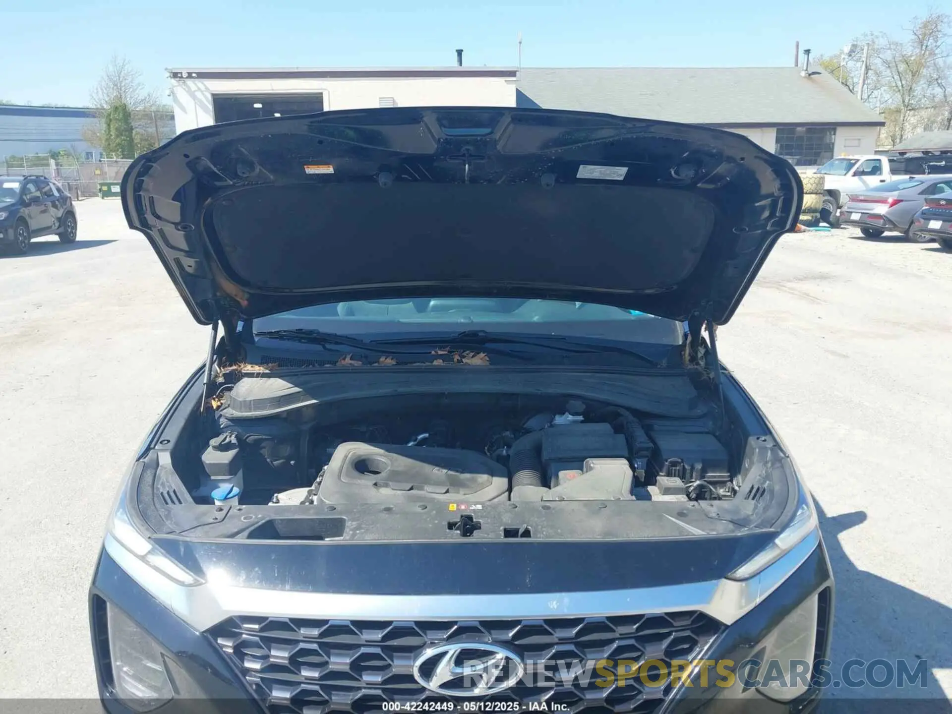 10 Photograph of a damaged car 5NMS3CAD3LH213693 HYUNDAI SANTA FE 2020