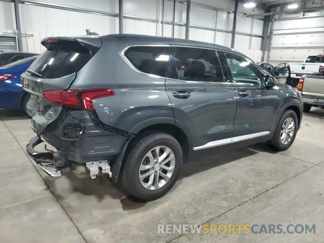 3 Фотография поврежденного автомобиля 5NMS3CAD3LH234415 HYUNDAI SANTA FE 2020
