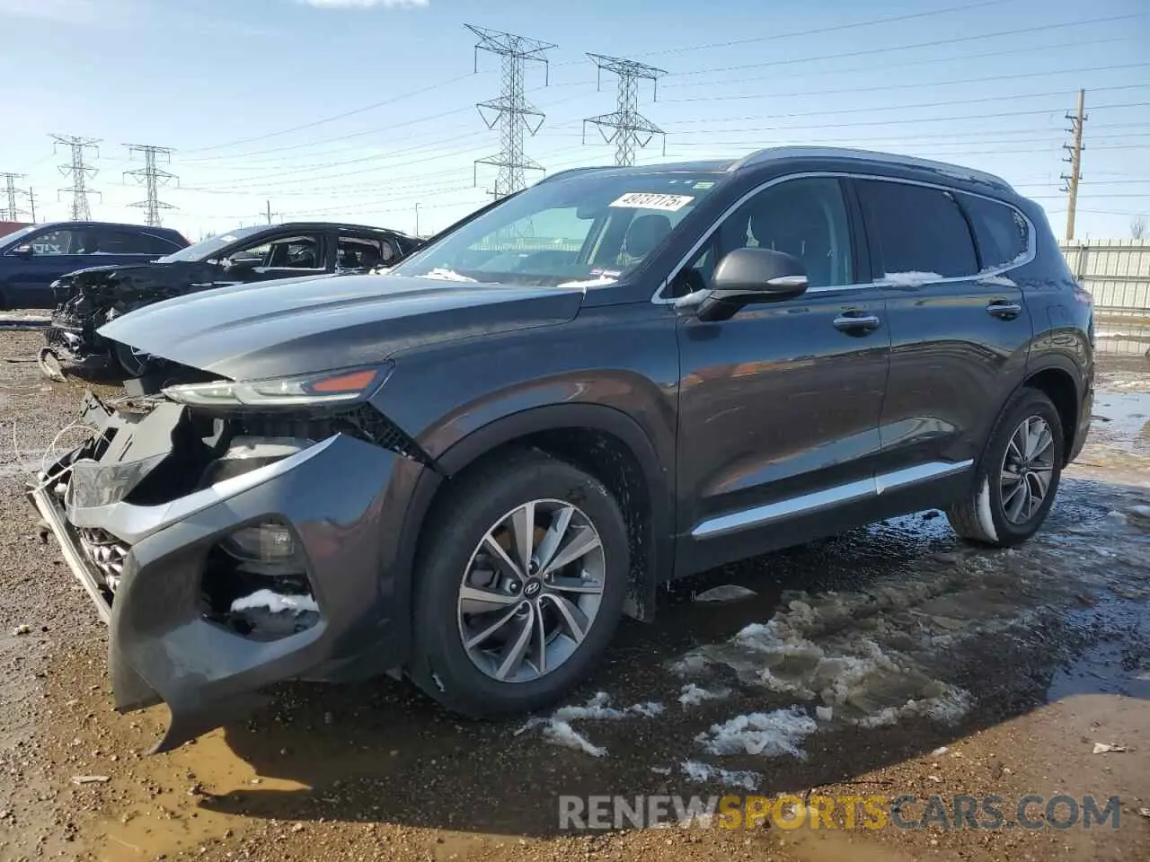 1 Фотография поврежденного автомобиля 5NMS3CAD3LH235404 HYUNDAI SANTA FE 2020