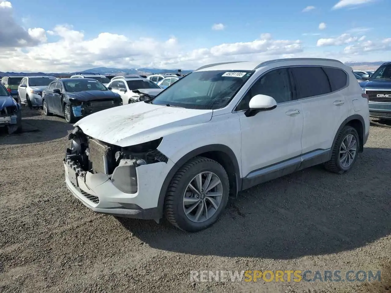 1 Фотография поврежденного автомобиля 5NMS3CAD3LH269732 HYUNDAI SANTA FE 2020