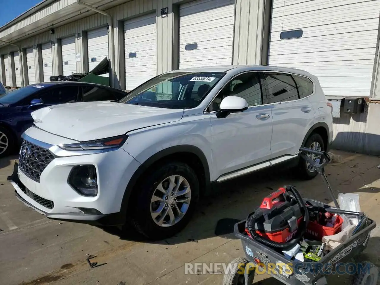 1 Photograph of a damaged car 5NMS3CAD4LH174001 HYUNDAI SANTA FE 2020