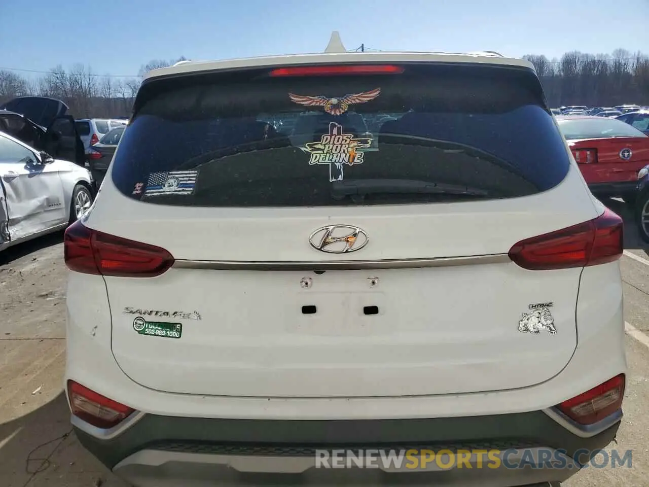 6 Photograph of a damaged car 5NMS3CAD4LH174001 HYUNDAI SANTA FE 2020