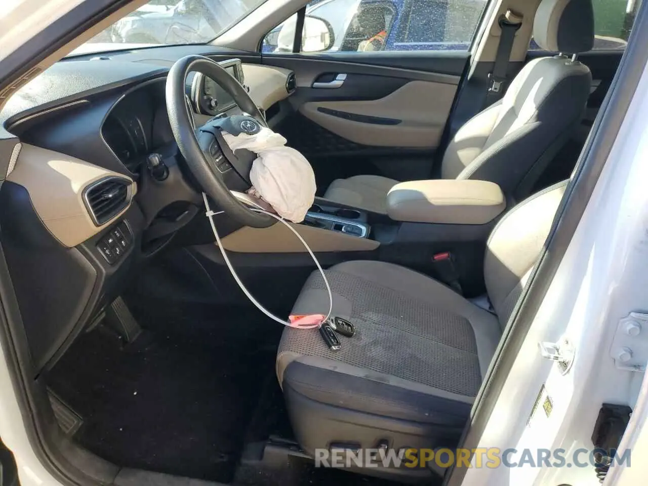 7 Photograph of a damaged car 5NMS3CAD4LH174001 HYUNDAI SANTA FE 2020