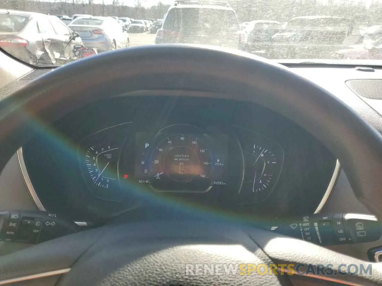 9 Photograph of a damaged car 5NMS3CAD4LH174001 HYUNDAI SANTA FE 2020