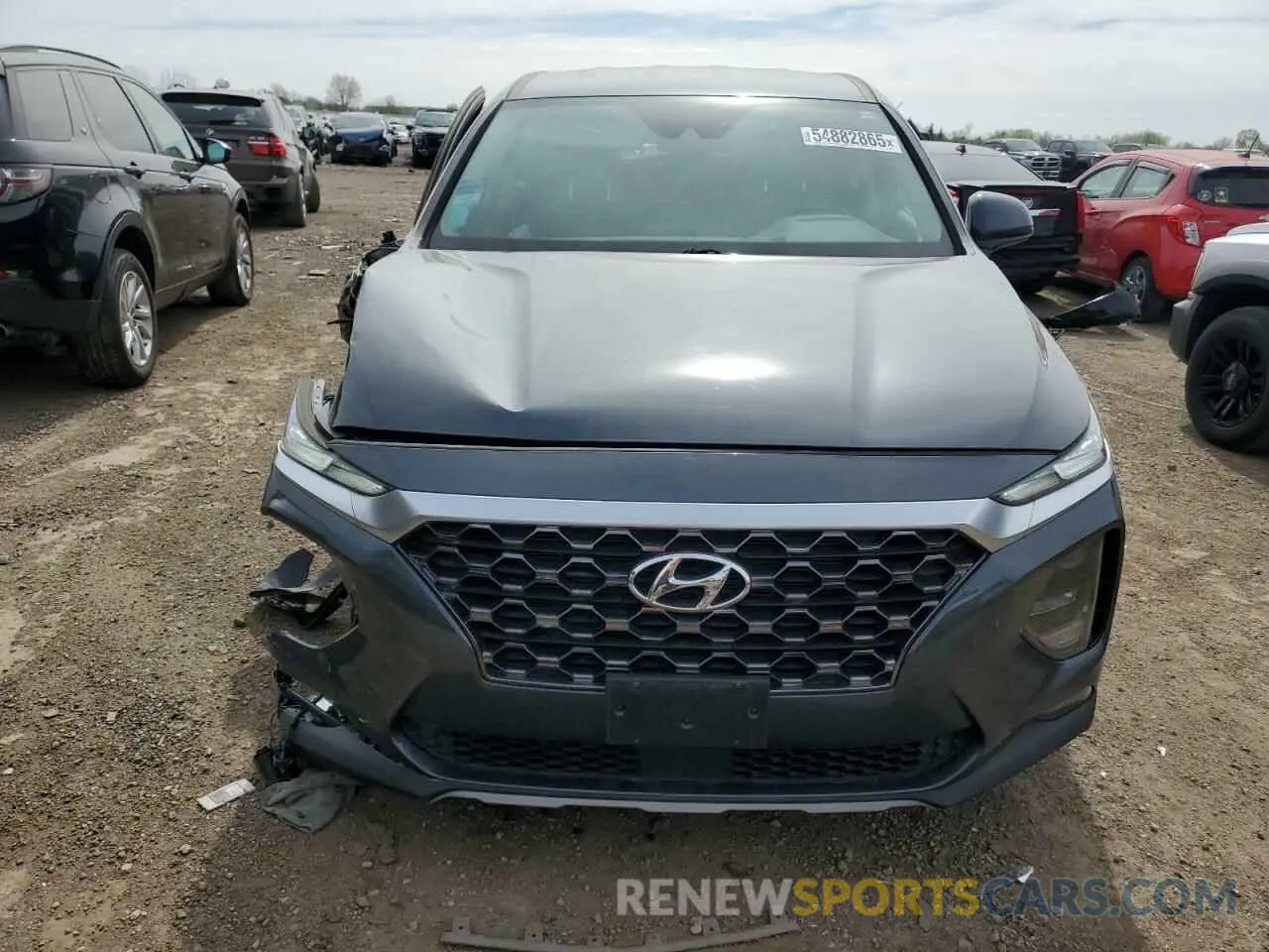5 Фотография поврежденного автомобиля 5NMS3CAD4LH256973 HYUNDAI SANTA FE 2020