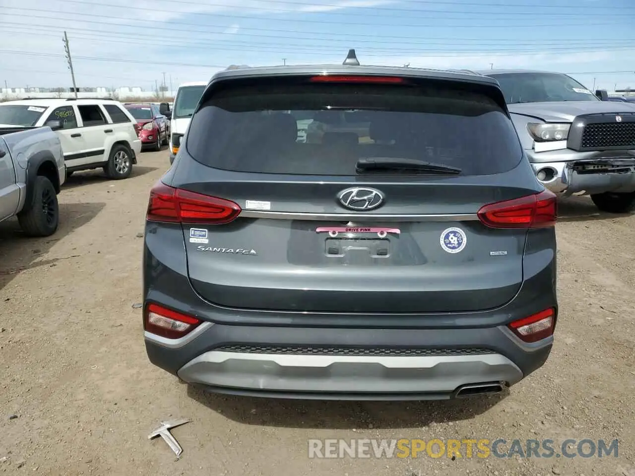 6 Фотография поврежденного автомобиля 5NMS3CAD4LH256973 HYUNDAI SANTA FE 2020