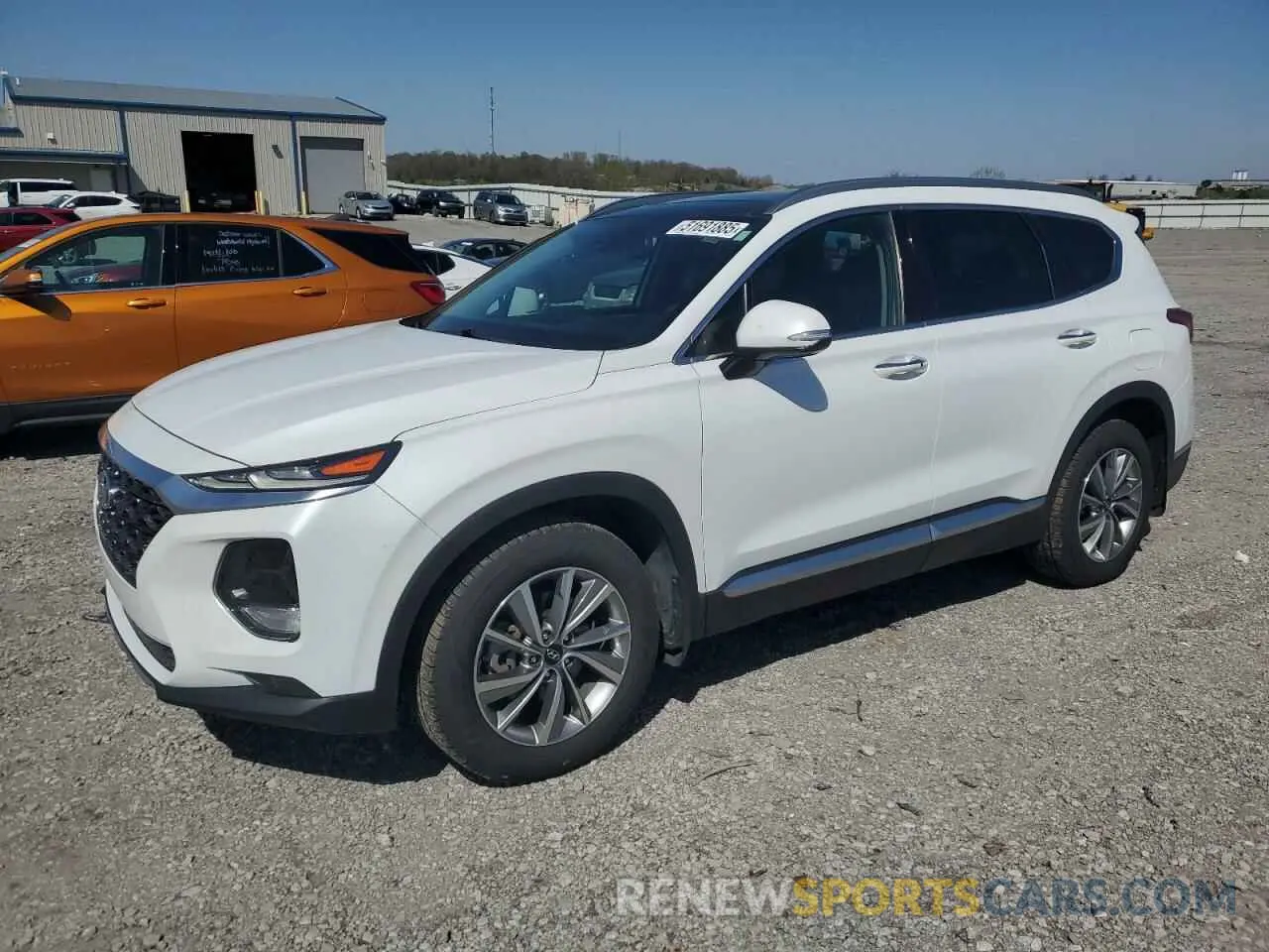 1 Photograph of a damaged car 5NMS3CAD5LH182284 HYUNDAI SANTA FE 2020
