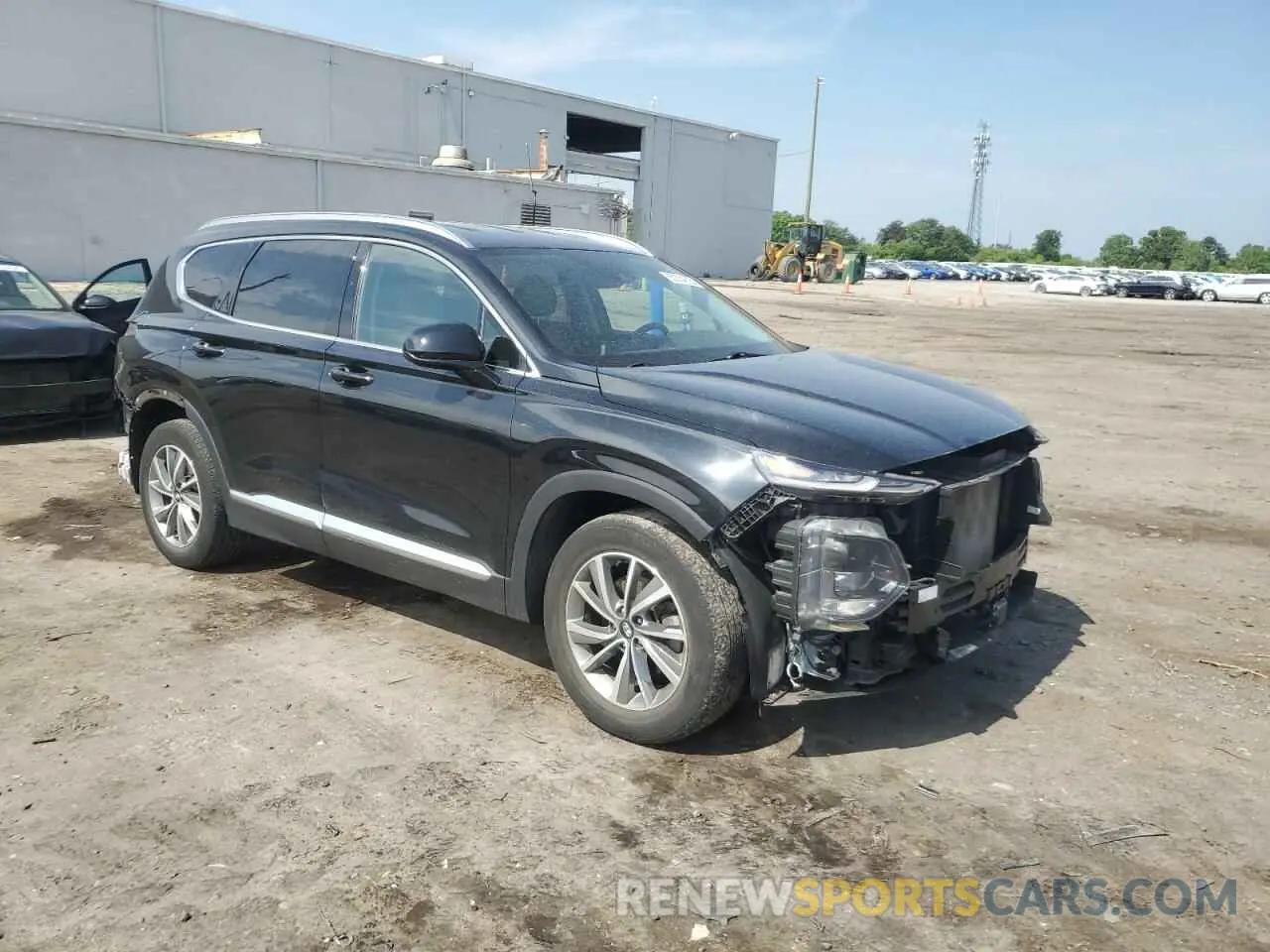 4 Photograph of a damaged car 5NMS3CAD5LH241186 HYUNDAI SANTA FE 2020