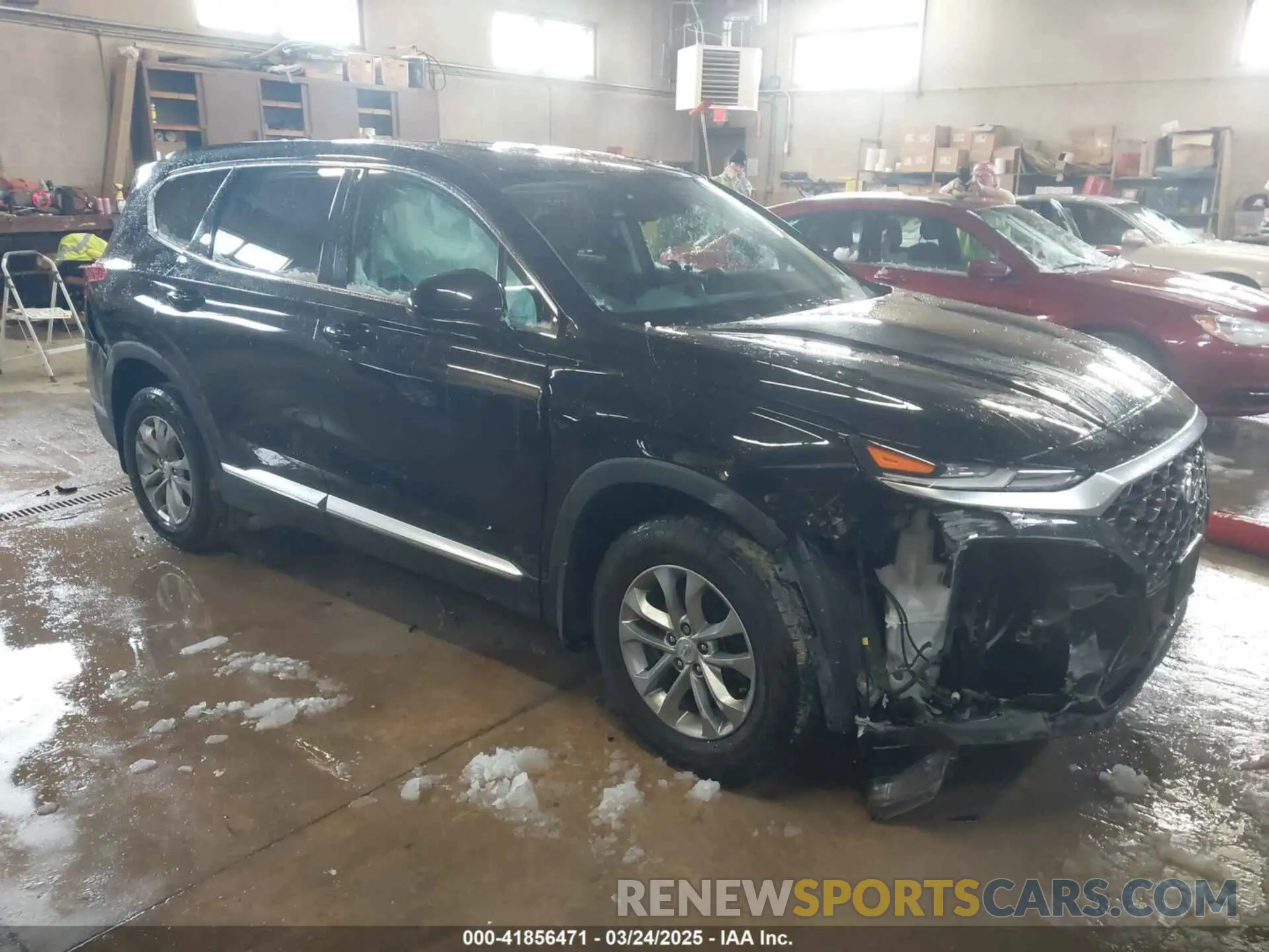 1 Photograph of a damaged car 5NMS3CAD6LH215275 HYUNDAI SANTA FE 2020