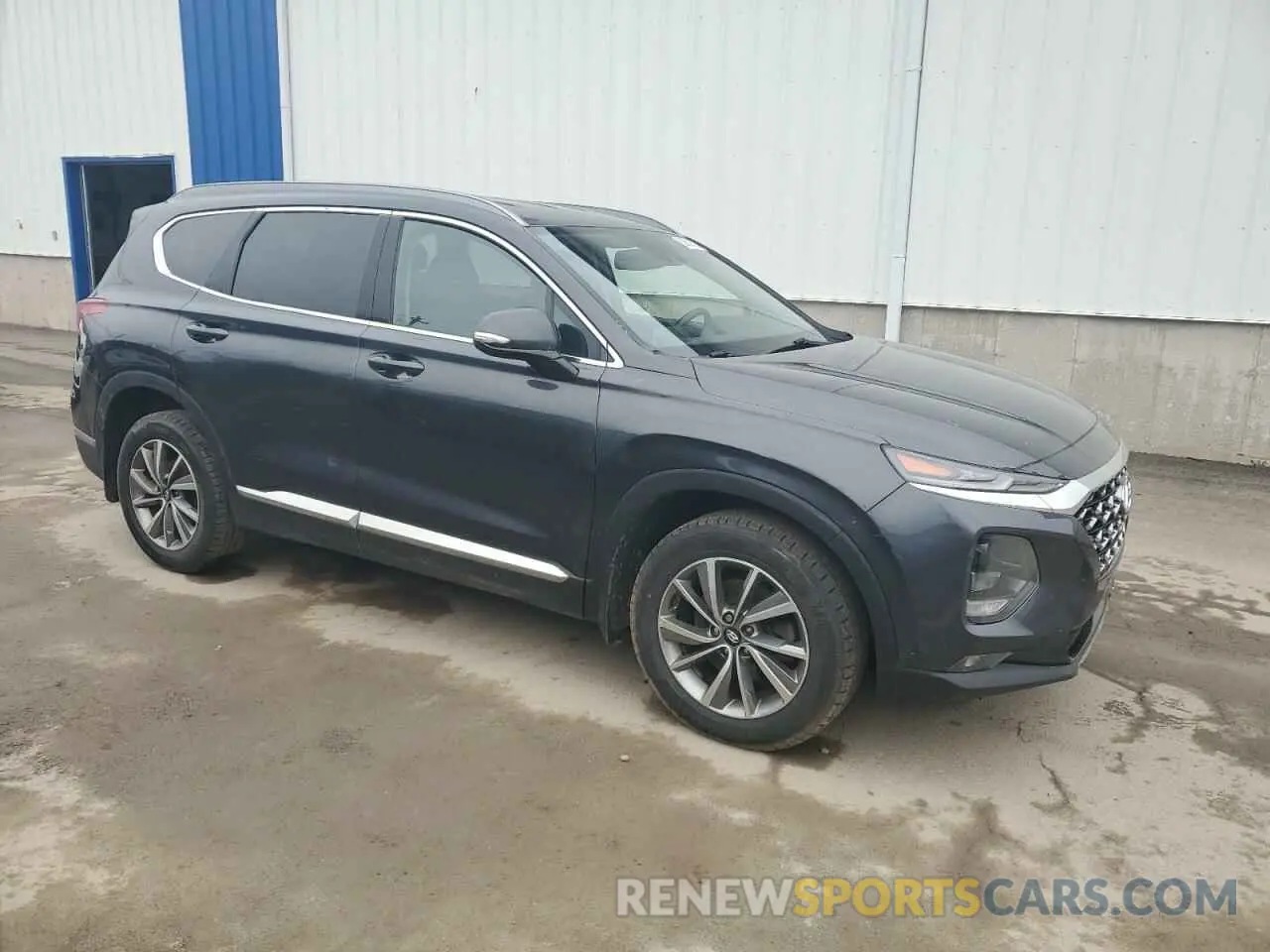 4 Фотография поврежденного автомобиля 5NMS3CAD6LH218743 HYUNDAI SANTA FE 2020