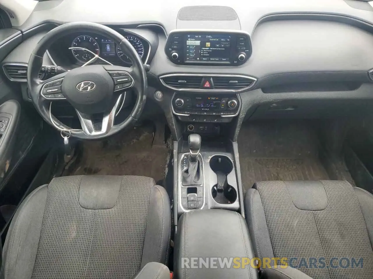 8 Фотография поврежденного автомобиля 5NMS3CAD6LH218743 HYUNDAI SANTA FE 2020