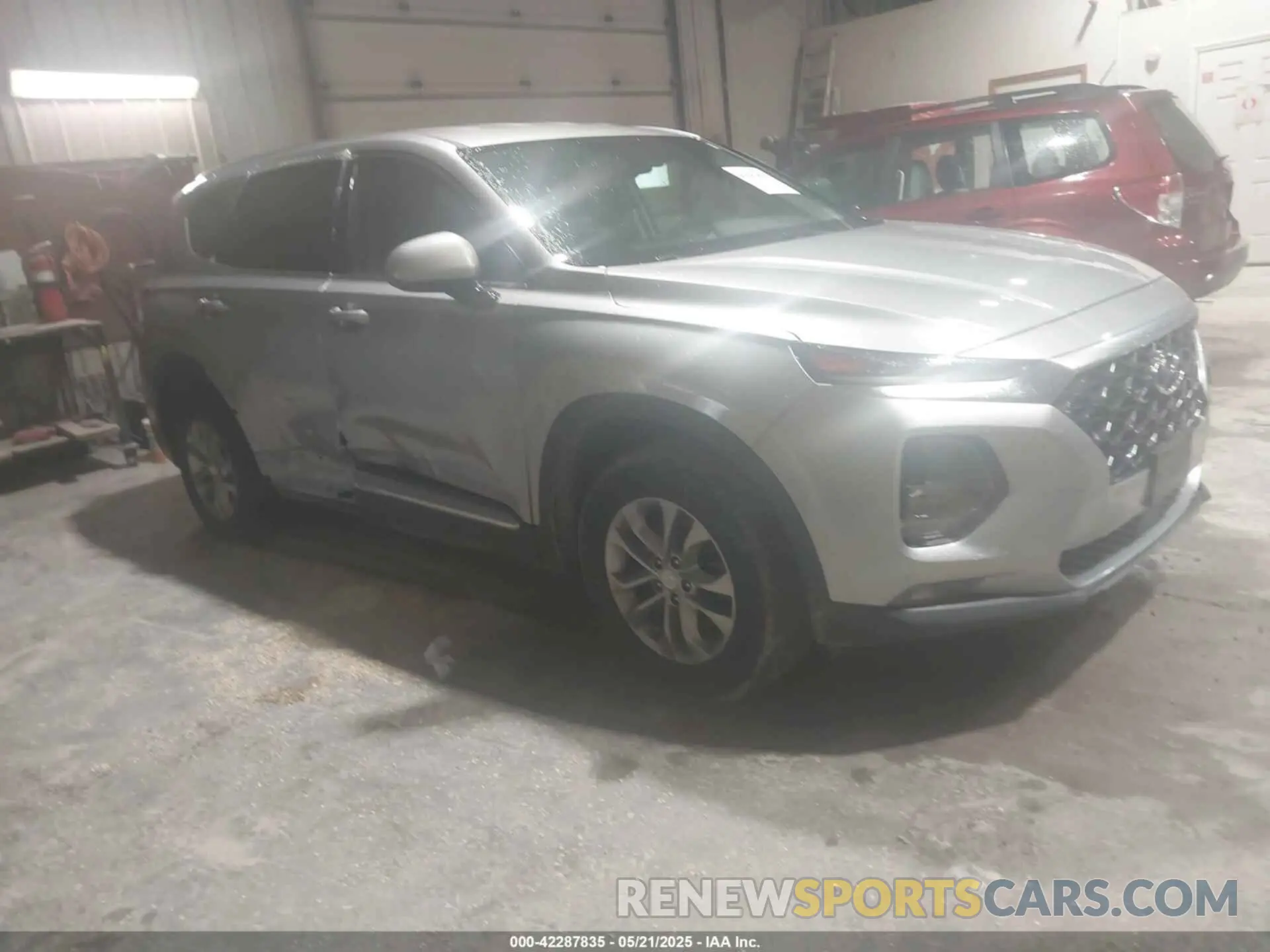 1 Photograph of a damaged car 5NMS3CAD6LH234229 HYUNDAI SANTA FE 2020