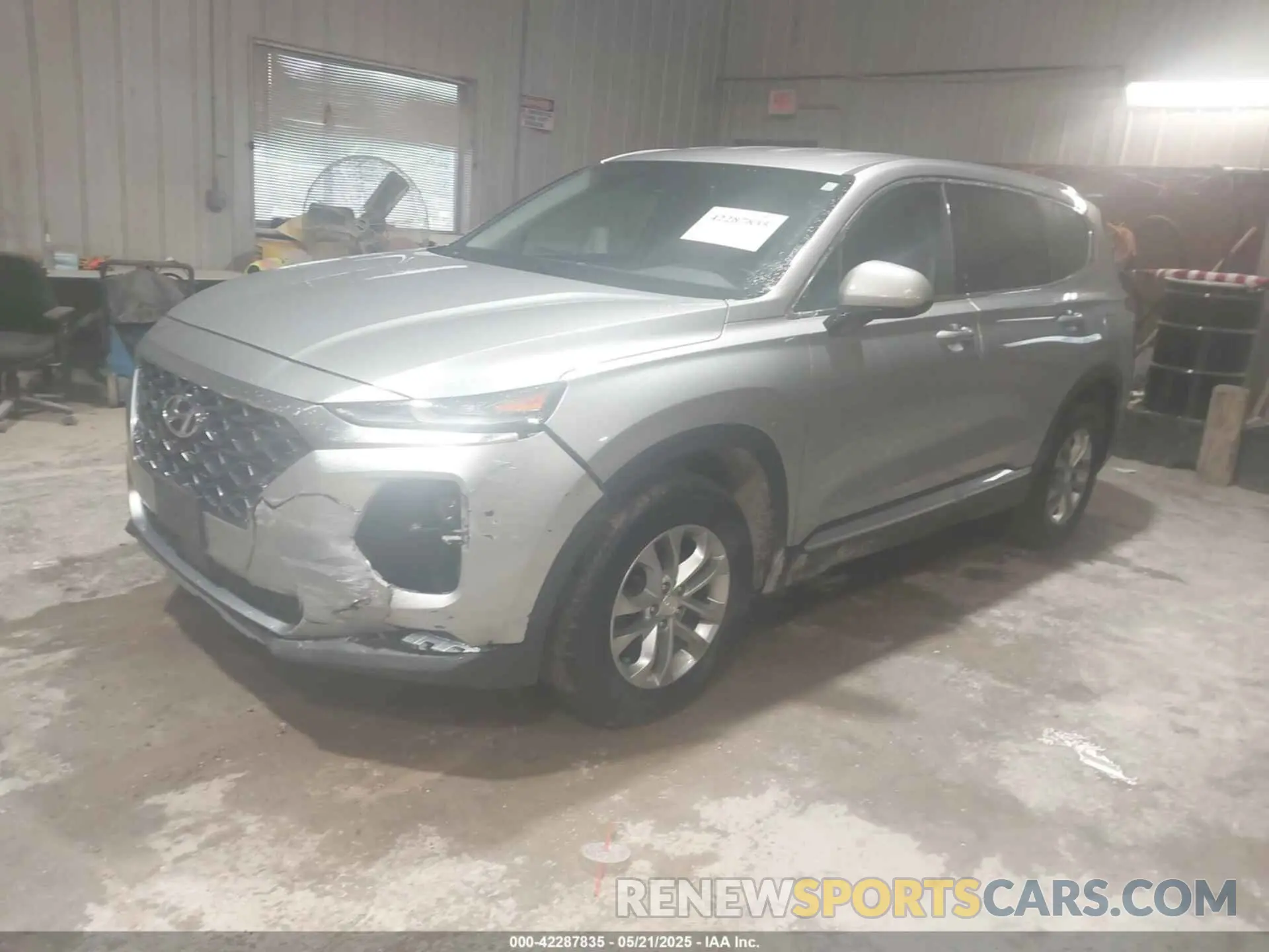 2 Photograph of a damaged car 5NMS3CAD6LH234229 HYUNDAI SANTA FE 2020